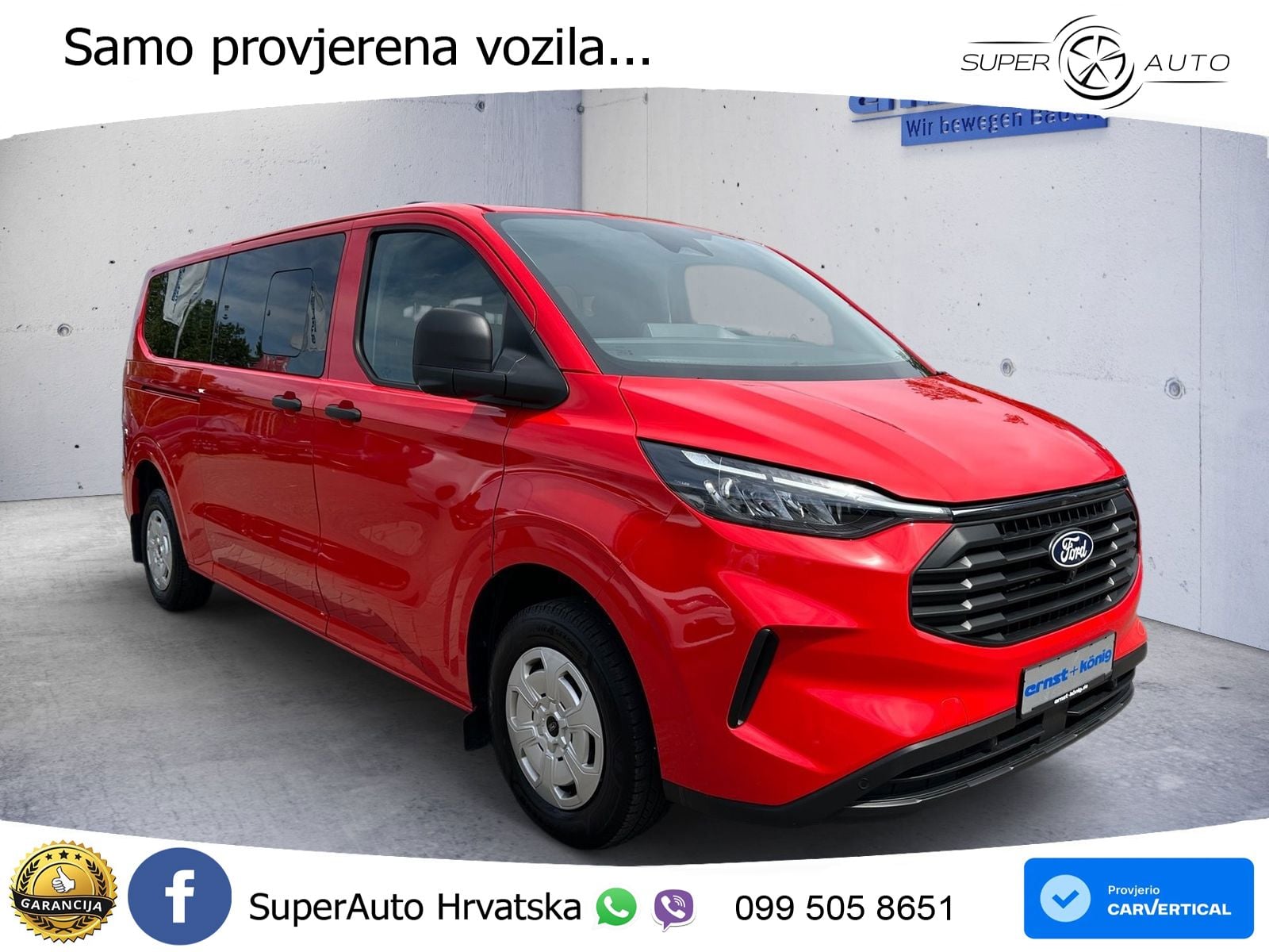 Ford Transit Custom 320 L2H1 PKW VA Trend Trend LED 150 KS