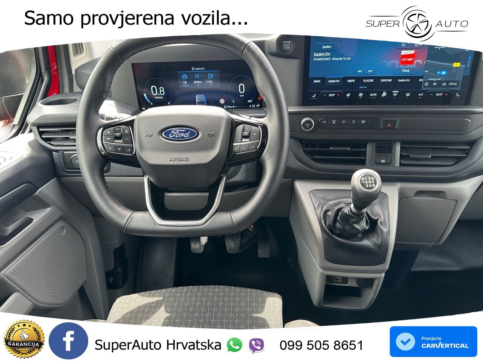 Ford Transit Custom 320 L2H1 PKW VA Trend Trend LED 150 KS