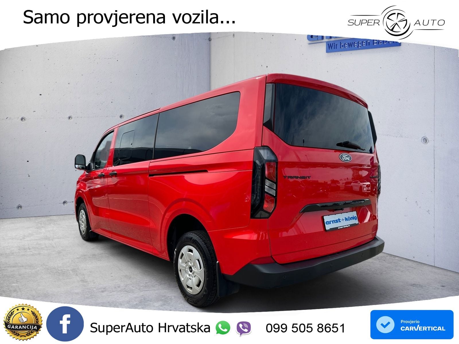 Ford Transit Custom 320 L2H1 PKW VA Trend Trend LED 150 KS