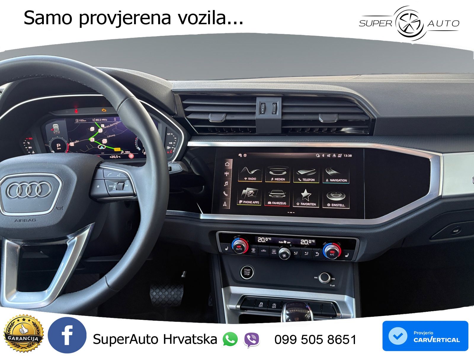 Audi Q3 35 TFSI (150 KS) S tronic LED+GR SJED+ACC