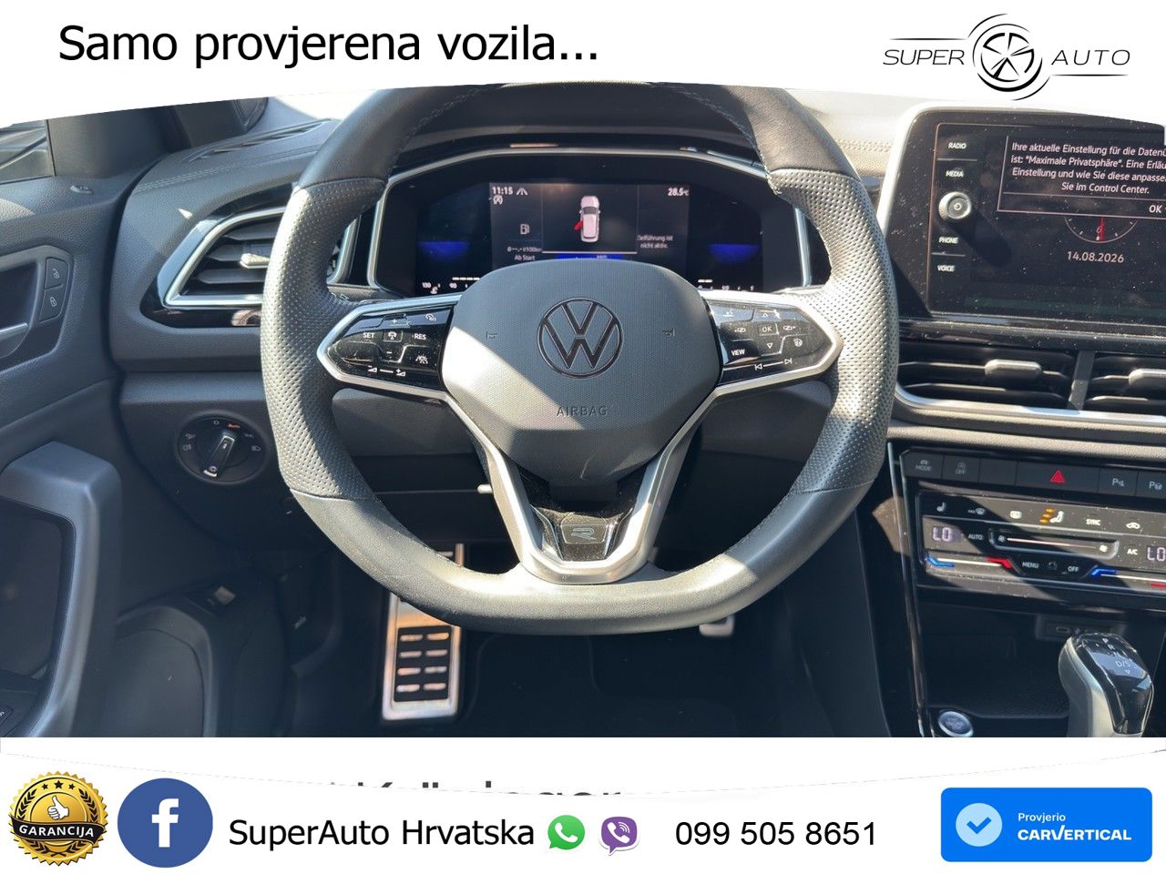 Volkswagen T-Roc I 1.5 TSI (150 KS) DSG MATRIX+GR SJED+KAM