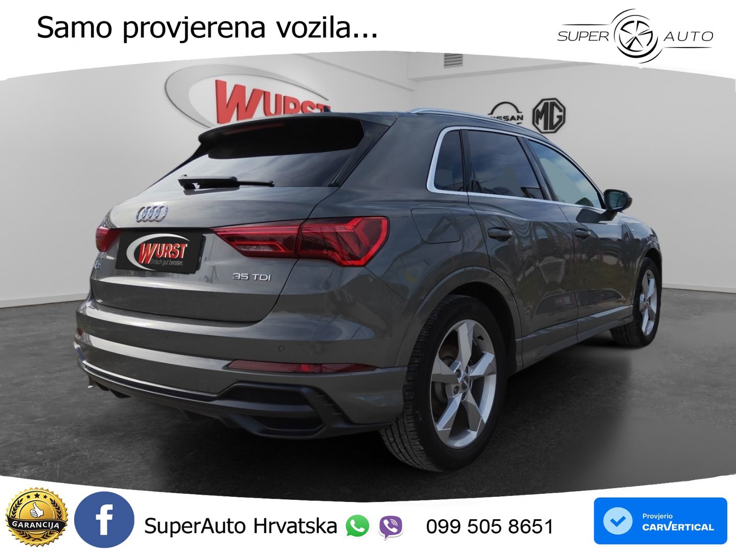 Audi Q3 35 TDI (150 KS) S tronic S line