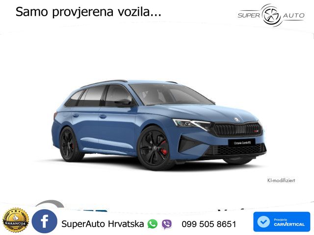 Škoda Octavia Combi RS 2.0 TSI (265 KS) DSG LED+GR SJED+ACC