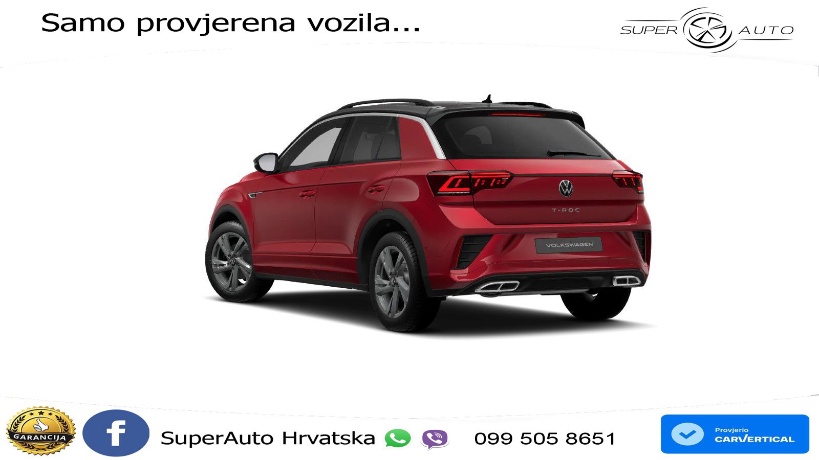 Volkswagen T-Roc I 1.5 TSI (150 KS) DSG LED+GR SJED+ACC