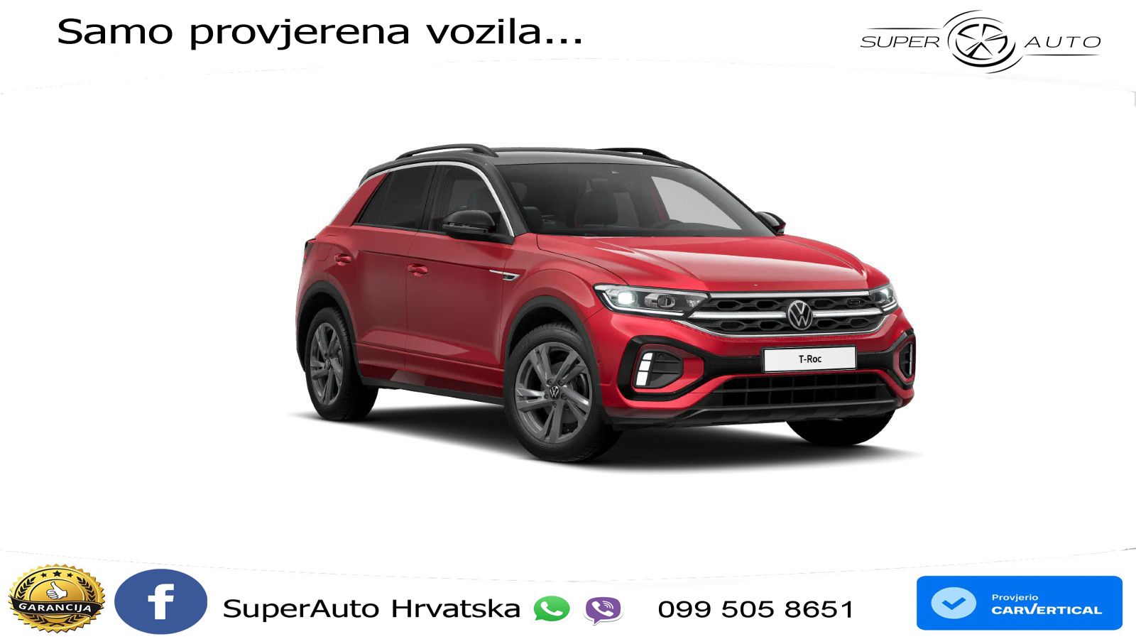 Volkswagen T-Roc I 1.5 TSI (150 KS) DSG LED+GR SJED+ACC