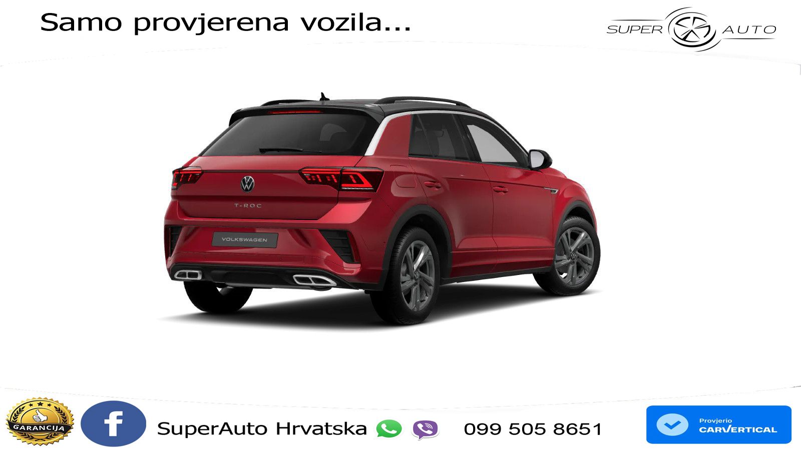 Volkswagen T-Roc I 1.5 TSI (150 KS) DSG LED+GR SJED+ACC