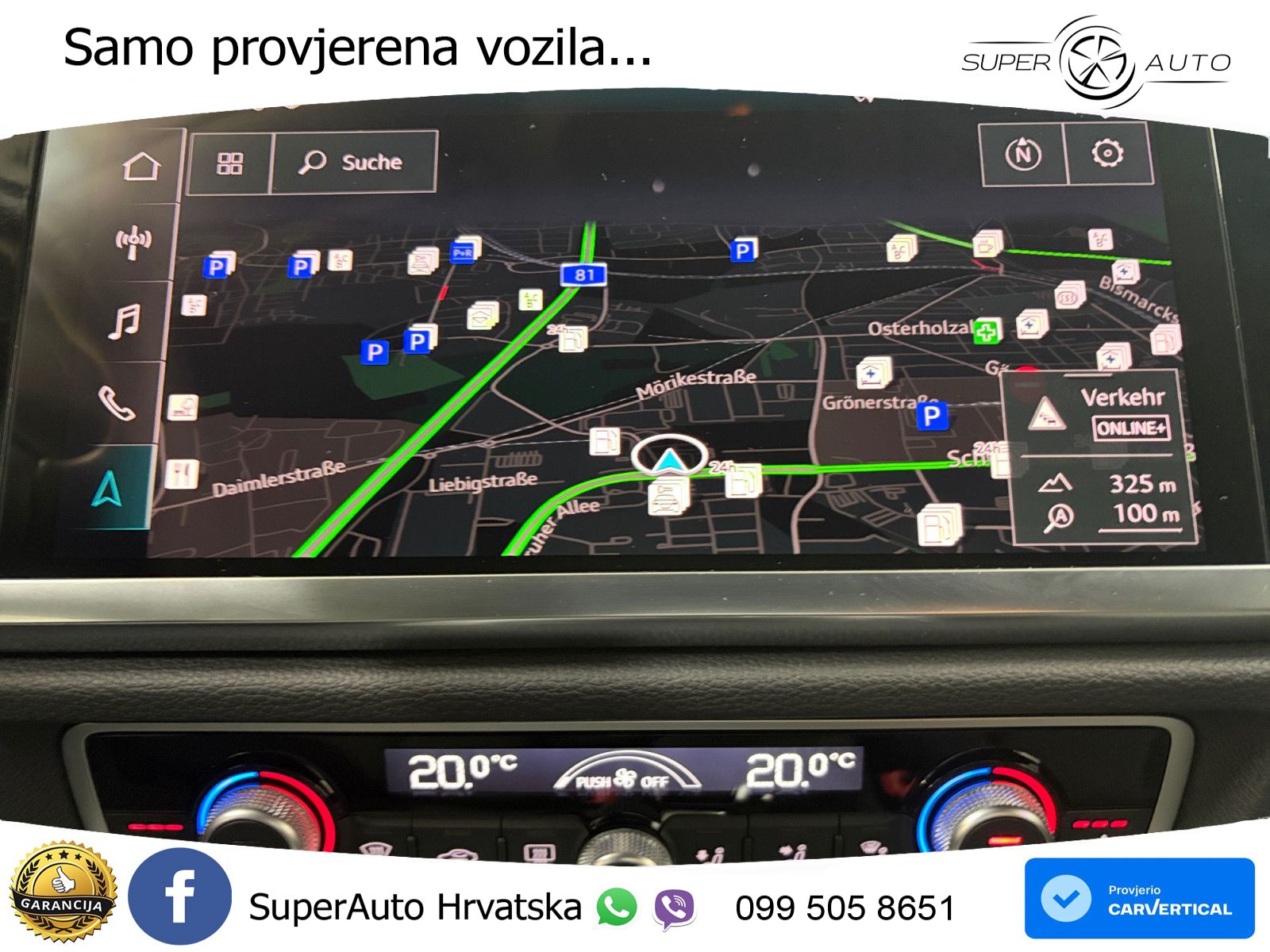 Audi Q3 35 TFSI (150 KS) S tronic advanced LED+GR SJED+ACC