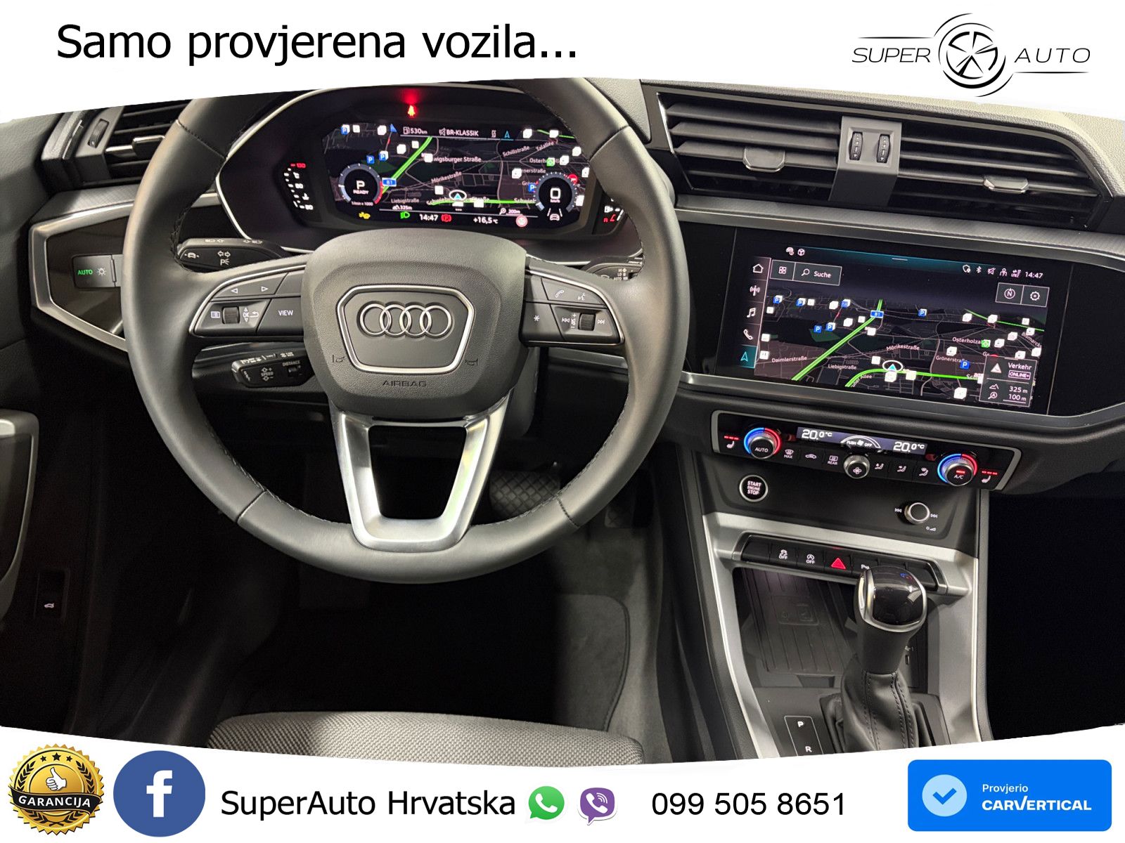Audi Q3 35 TFSI (150 KS) S tronic advanced LED+GR SJED+ACC