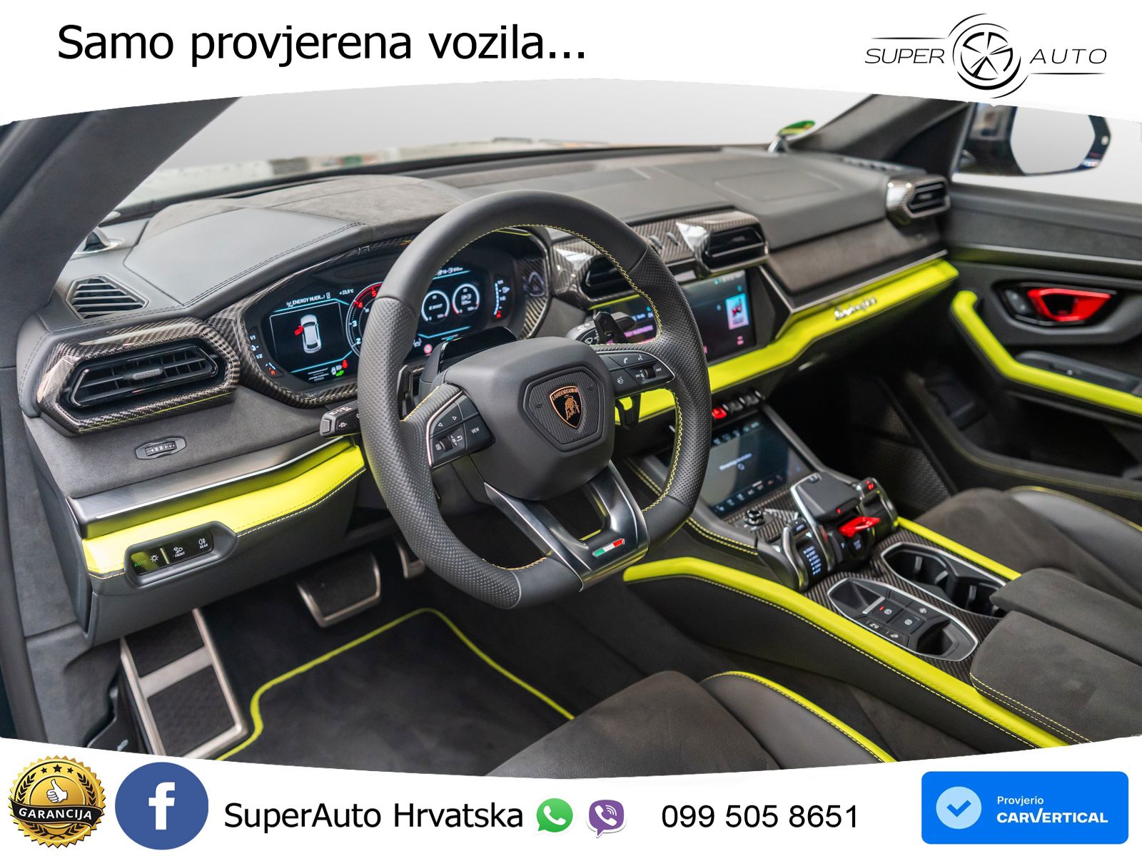 Lamborghini Urus SE 4.0 V8 (800 KS) 4WD Automatic