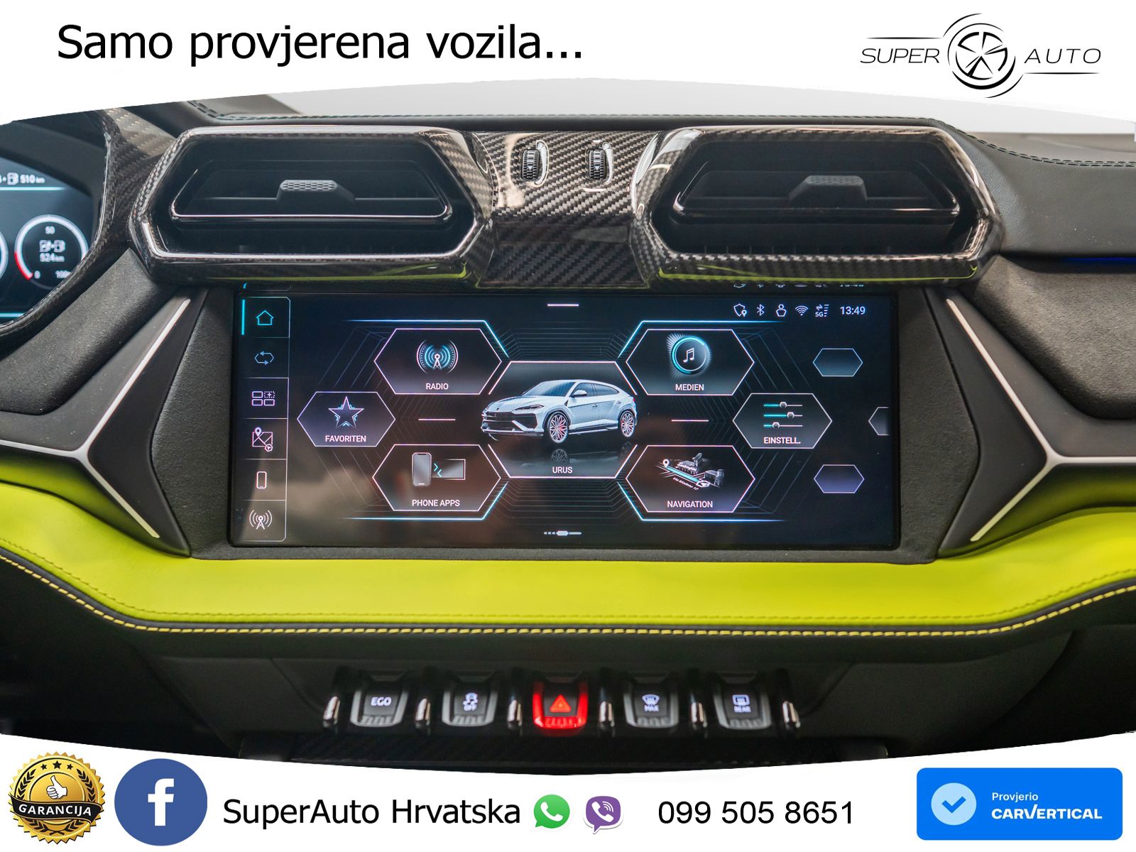 Lamborghini Urus SE 4.0 V8 (800 KS) 4WD Automatic