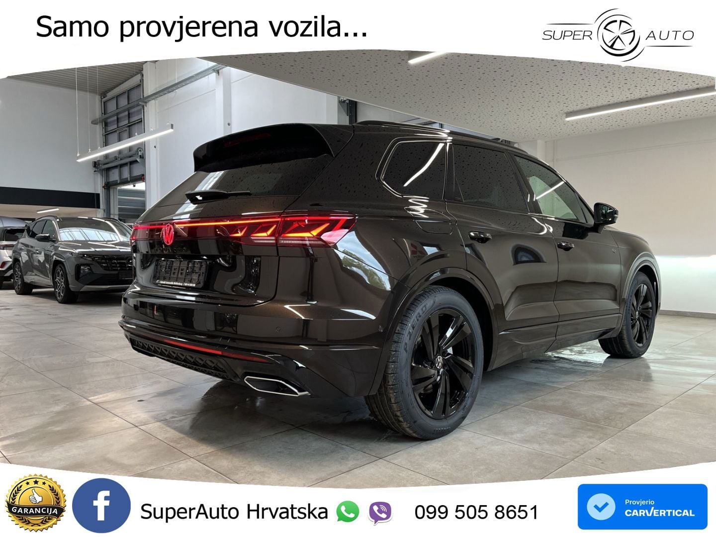 Volkswagen Touareg 3.0 V6 TDI (286 KS) 4MOTION Tiptronic R-Line ZRAČNI+ACC+GR SJED+KAM+PANO