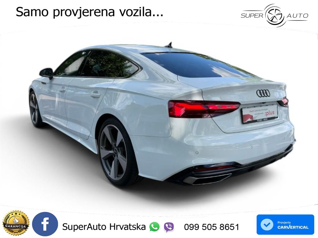 Audi A5 Sportback 35 TDI (163 KS) S tronic S line MATRIX+GR SJED+KAM