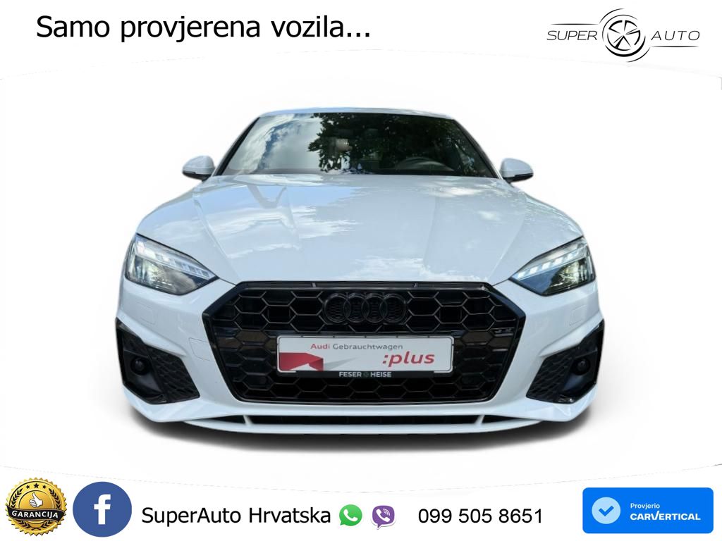 Audi A5 Sportback 35 TDI (163 KS) S tronic S line MATRIX+GR SJED+KAM