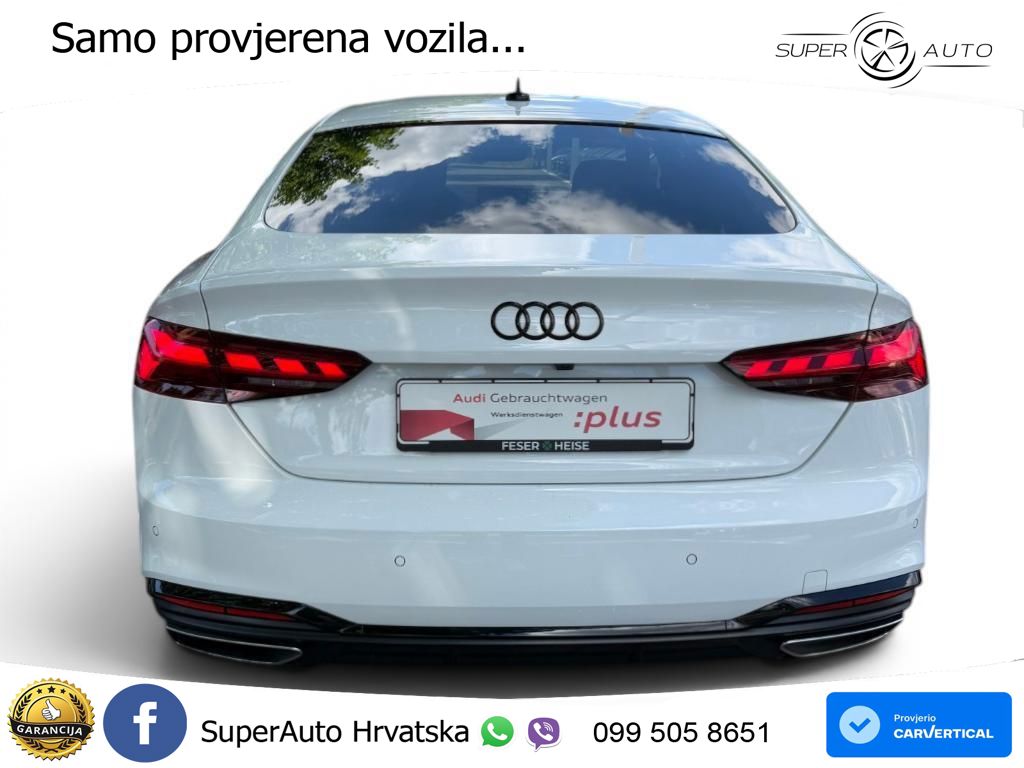 Audi A5 Sportback 35 TDI (163 KS) S tronic S line MATRIX+GR SJED+KAM