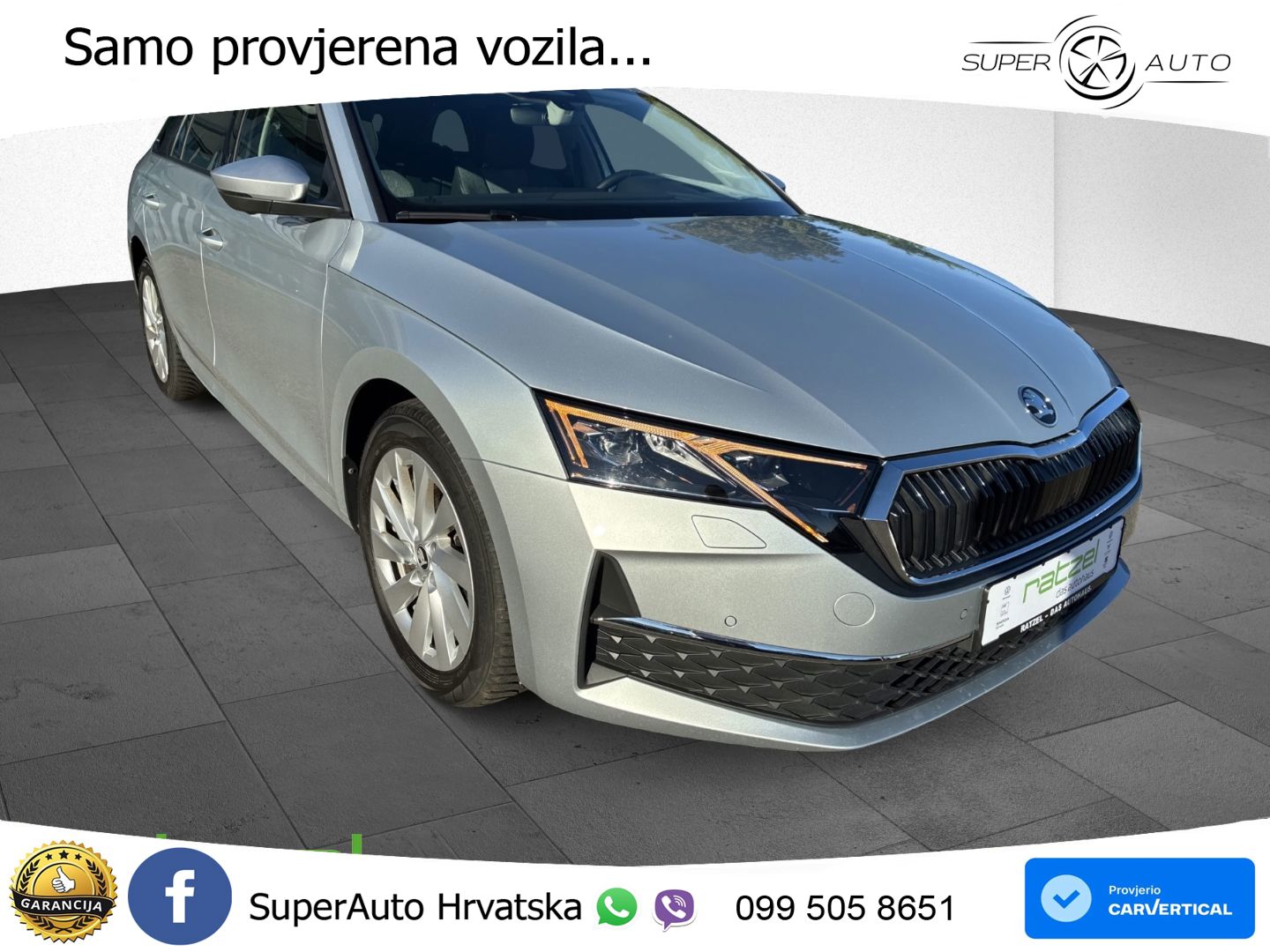 Škoda Octavia Combi 2.0 TDI (150 KS) DSG Selection LED+GR SJED+ACC