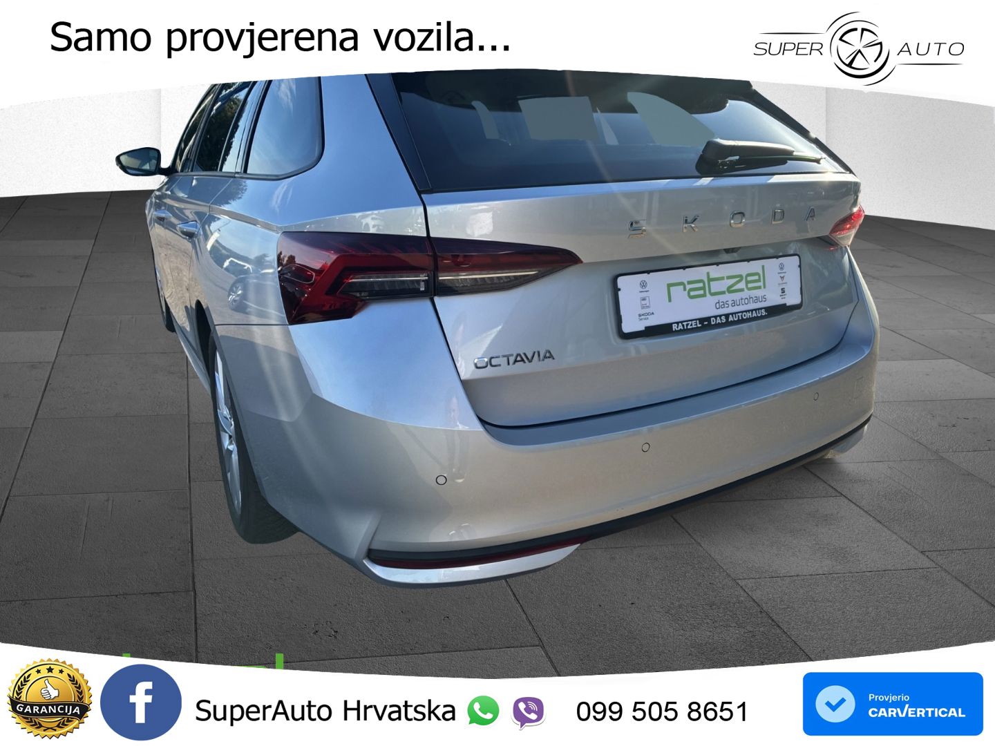 Škoda Octavia Combi 2.0 TDI (150 KS) DSG Selection LED+GR SJED+ACC