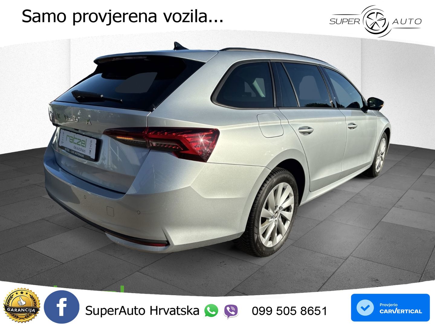 Škoda Octavia Combi 2.0 TDI (150 KS) DSG Selection LED+GR SJED+ACC