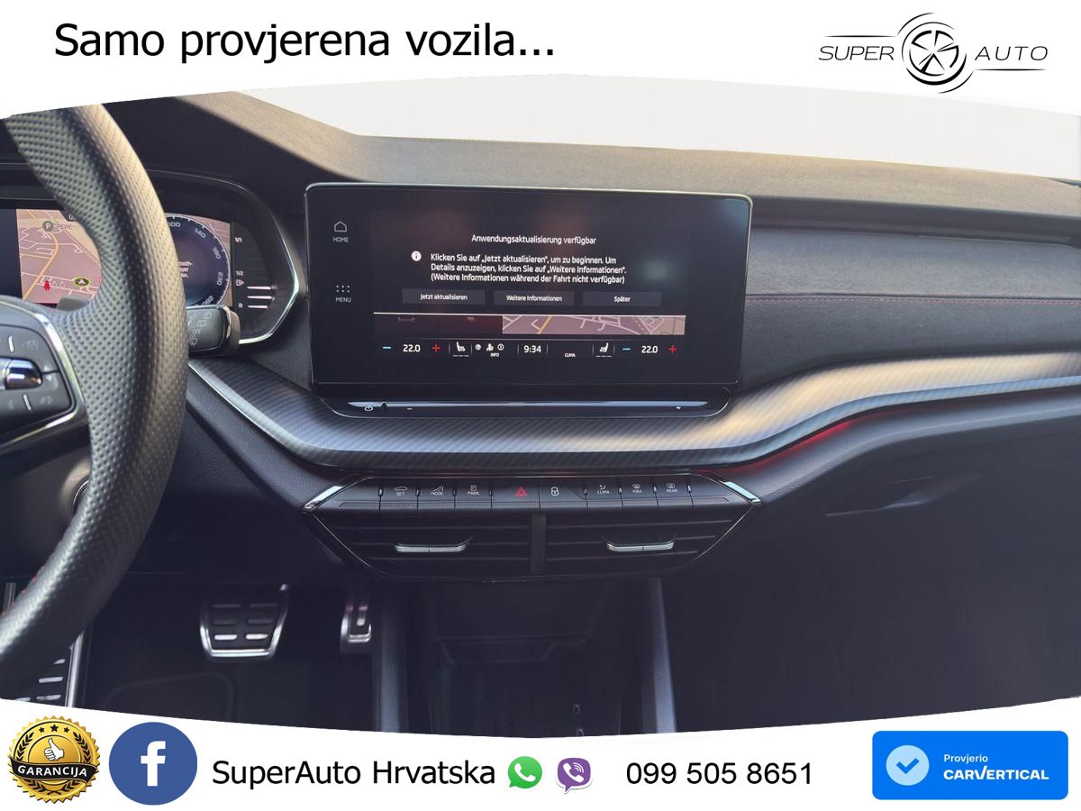Škoda Octavia Combi RS 2.0 TDI (200 KS) 4x4 DSG LED+GR SJED+ACC