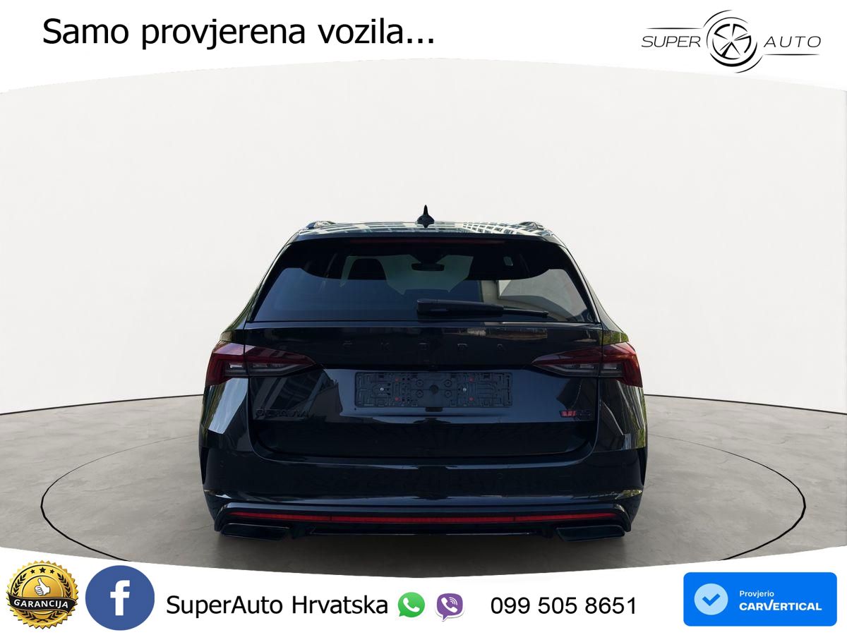 Škoda Octavia Combi RS 2.0 TDI (200 KS) 4x4 DSG LED+GR SJED+ACC