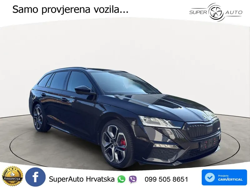 Škoda Octavia Combi RS 2.0 TDI (200 KS) 4x4 DSG LED+GR SJED+ACC