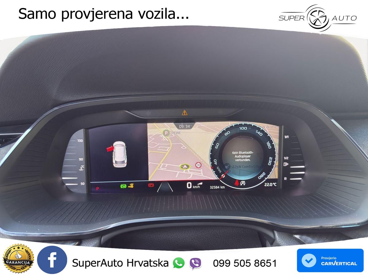 Škoda Octavia Combi RS 2.0 TDI (200 KS) 4x4 DSG LED+GR SJED+ACC