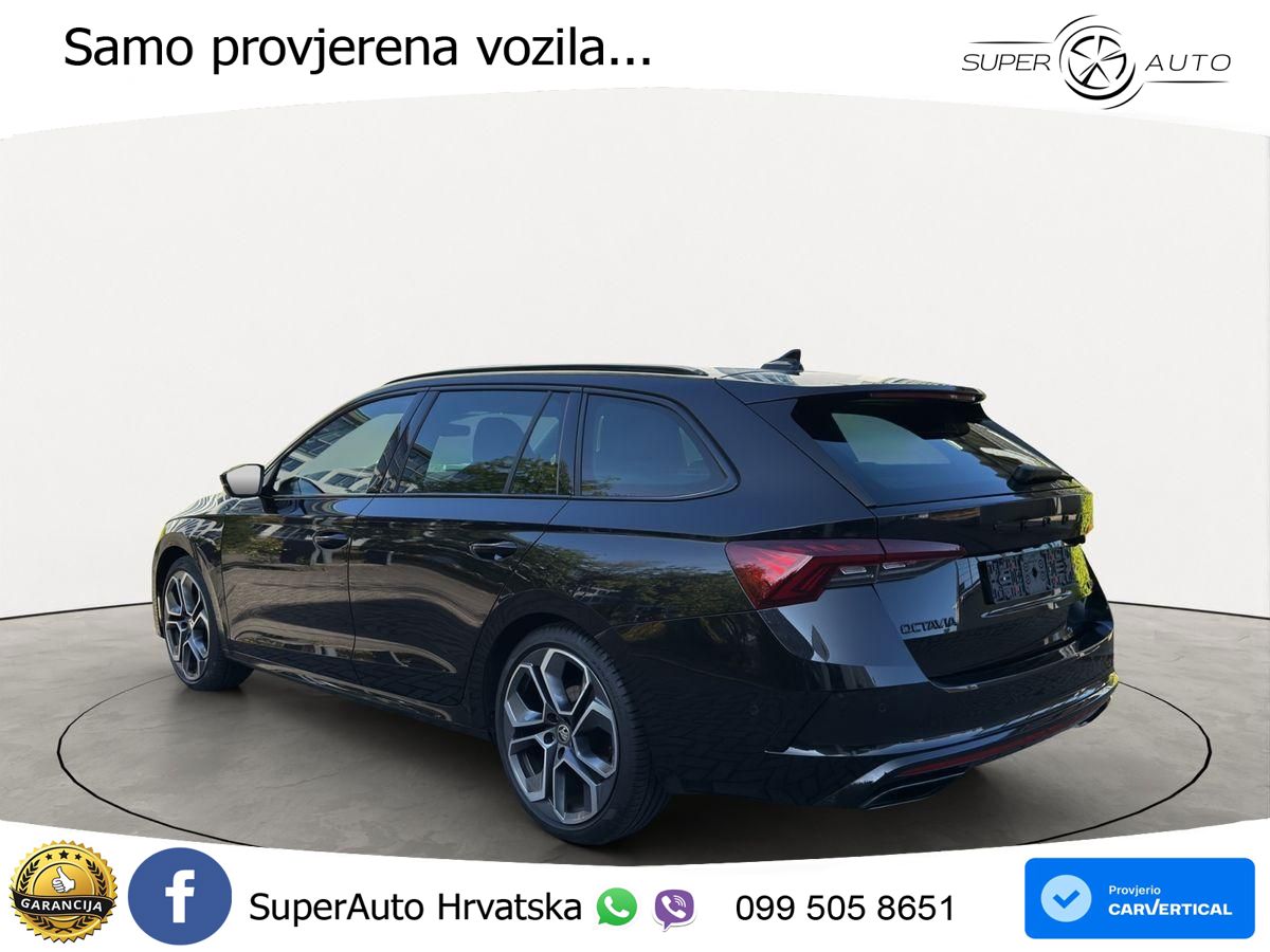 Škoda Octavia Combi RS 2.0 TDI (200 KS) 4x4 DSG LED+GR SJED+ACC
