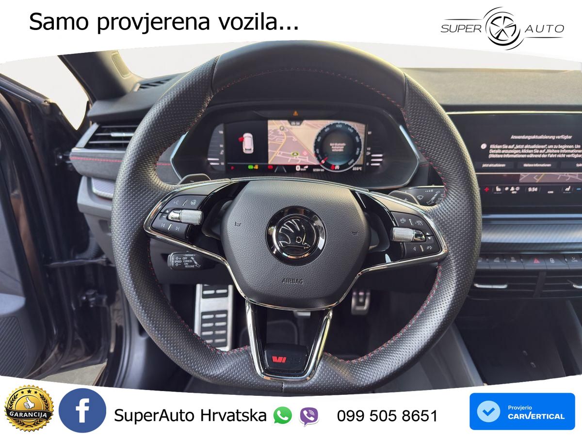 Škoda Octavia Combi RS 2.0 TDI (200 KS) 4x4 DSG LED+GR SJED+ACC