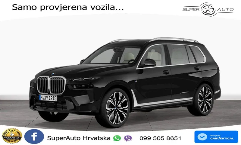 BMW X7 40d (352 KS) xDrive Steptronic M Sport LED+GR SJED+ACC