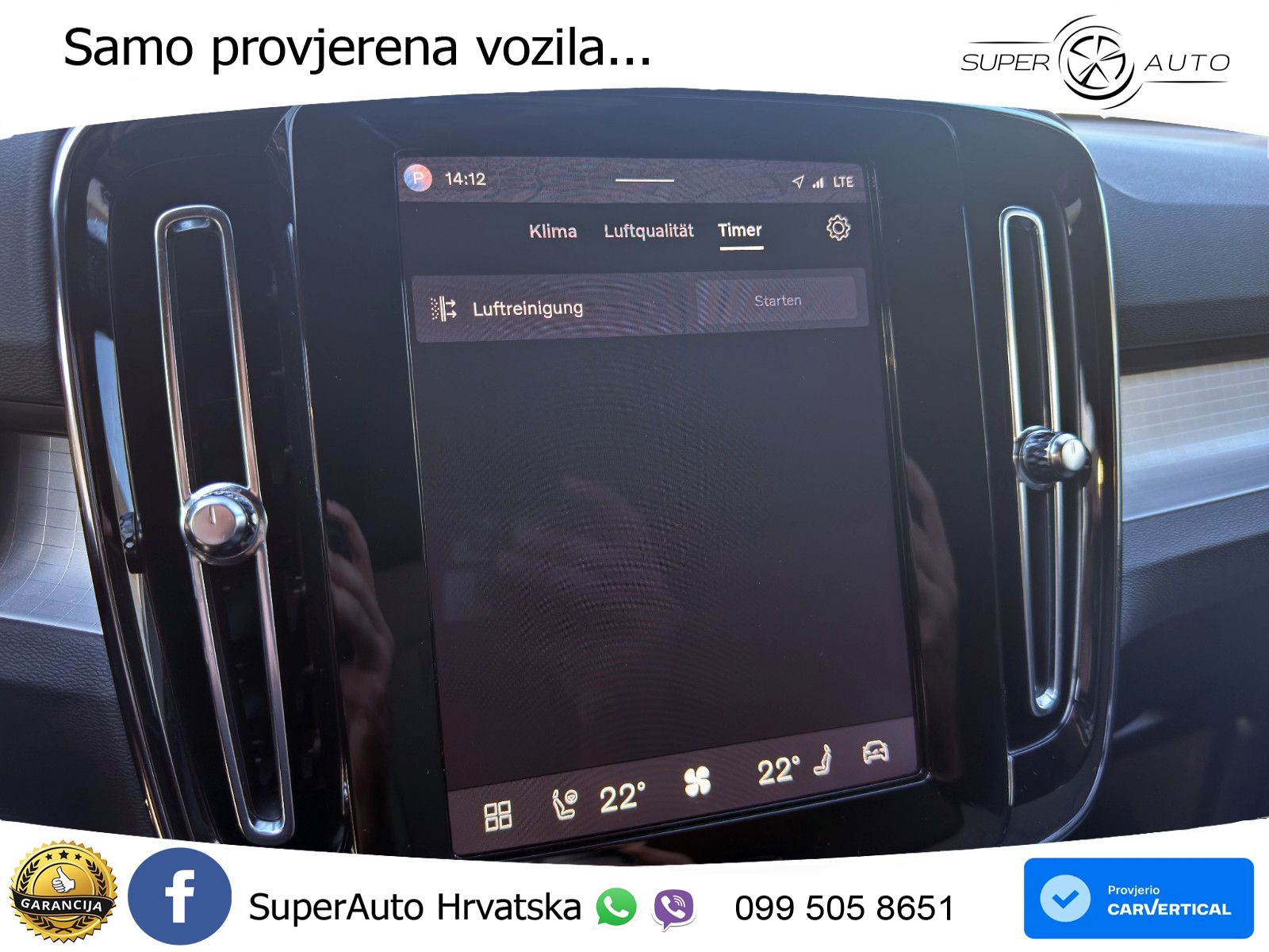 Volvo XC40 2.0 B4 197 KS Automatic ACC+GR SJED+360+PANO