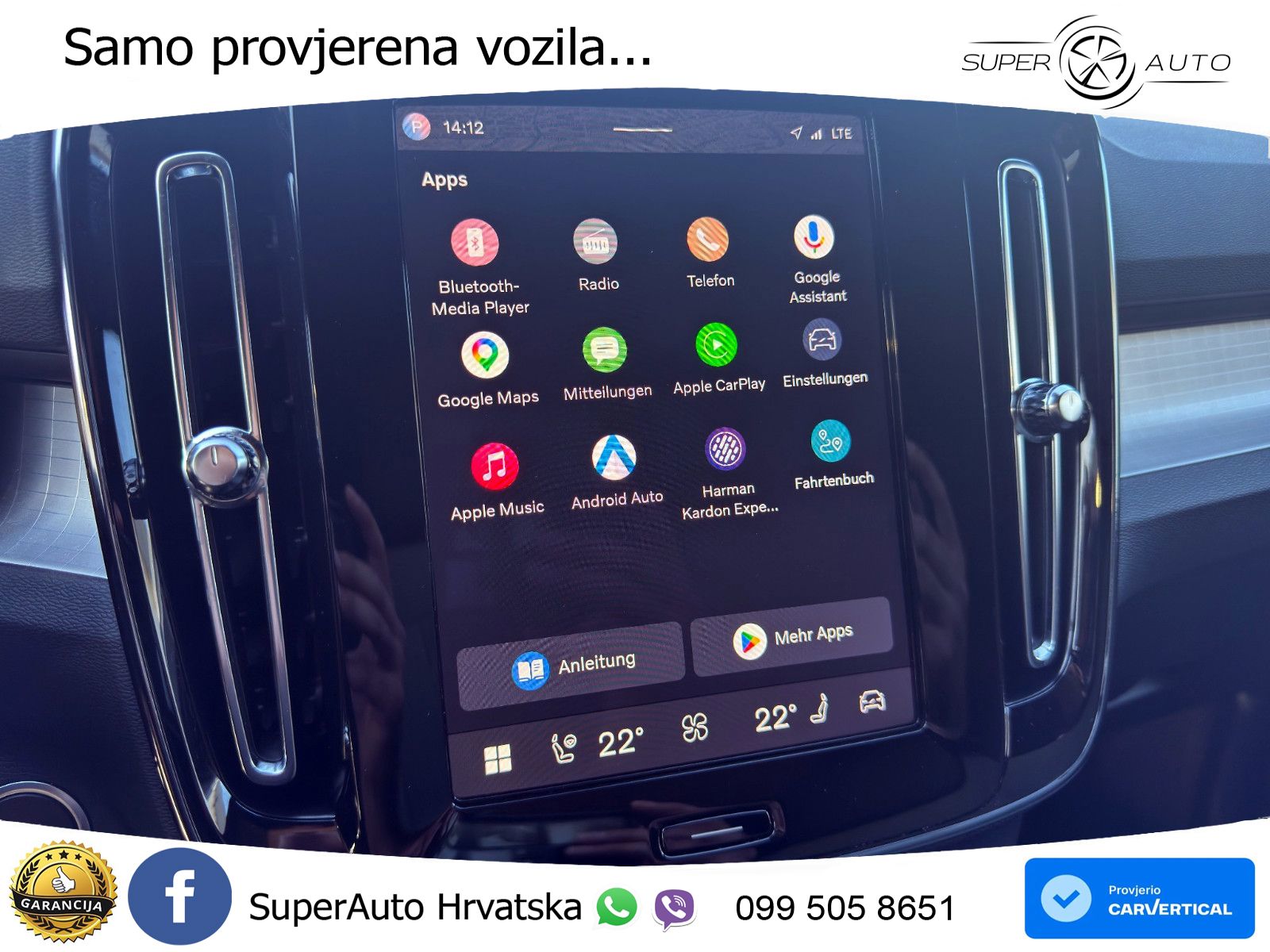 Volvo XC40 2.0 B4 197 KS Automatic ACC+GR SJED+360+PANO