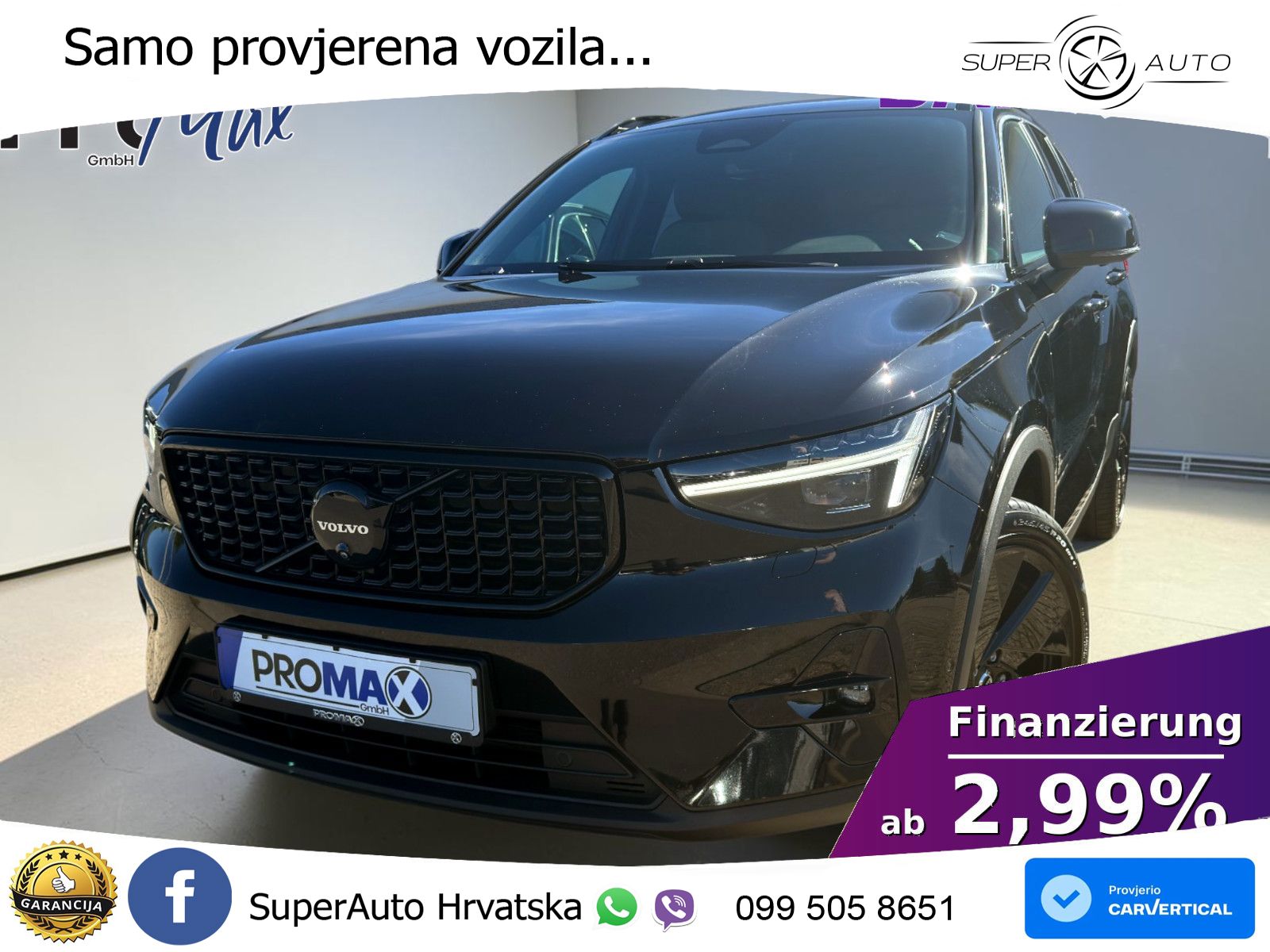 Volvo XC40 2.0 B4 197 KS Automatic ACC+GR SJED+360+PANO