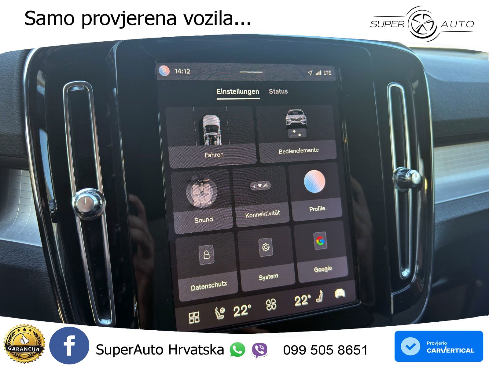Volvo XC40 2.0 B4 197 KS Automatic ACC+GR SJED+360+PANO