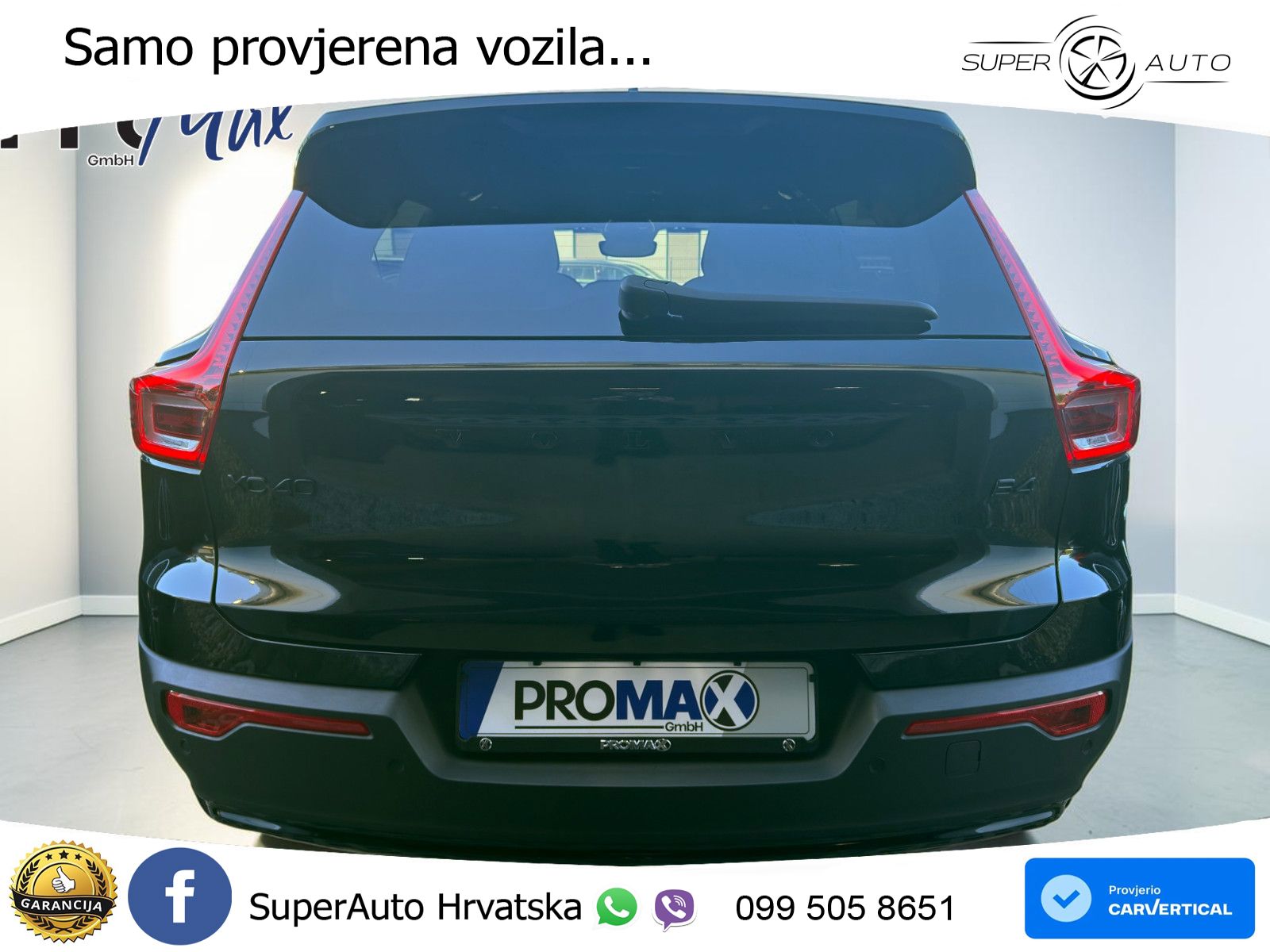 Volvo XC40 2.0 B4 197 KS Automatic ACC+GR SJED+360+PANO