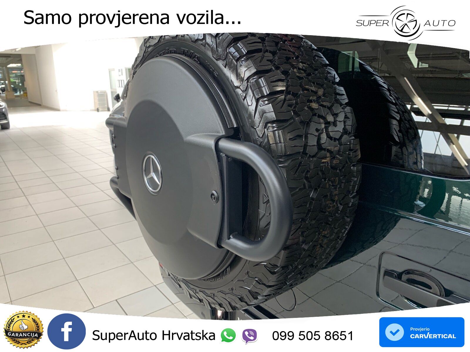 Mercedes G 500 Long V8 (422 KS) 4MATIC 9G-TRONIC LED+GR SJED+ACC