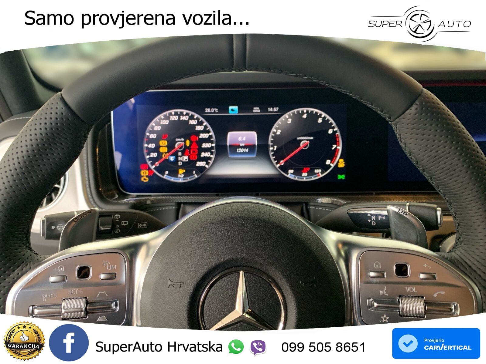 Mercedes G 500 Long V8 (422 KS) 4MATIC 9G-TRONIC LED+GR SJED+ACC