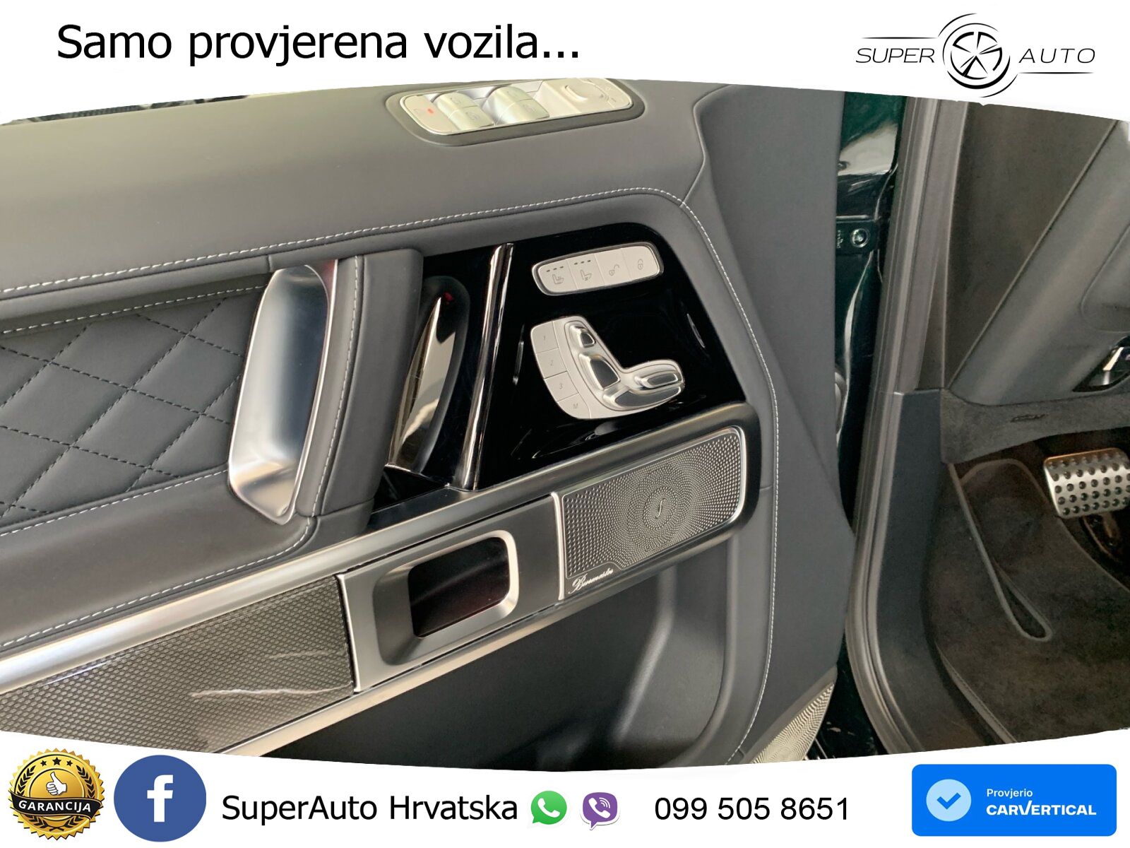 Mercedes G 500 Long V8 (422 KS) 4MATIC 9G-TRONIC LED+GR SJED+ACC