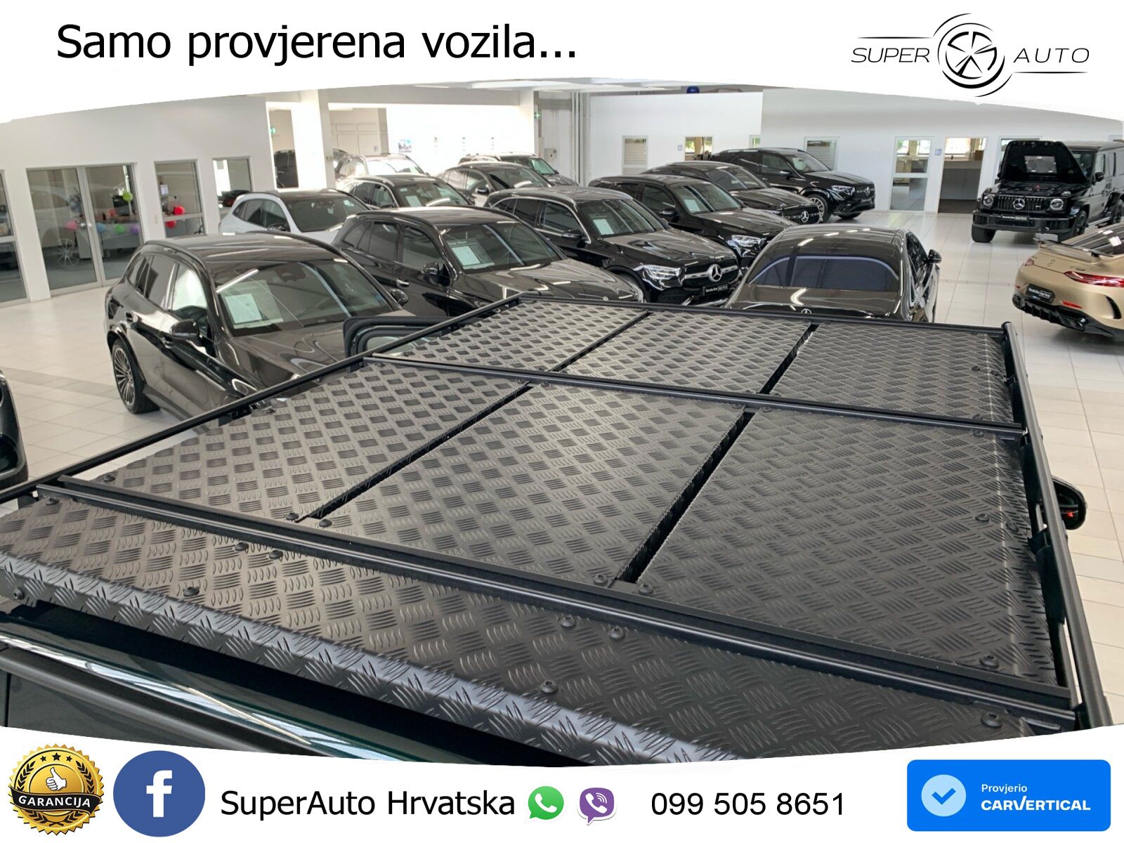 Mercedes G 500 Long V8 (422 KS) 4MATIC 9G-TRONIC LED+GR SJED+ACC