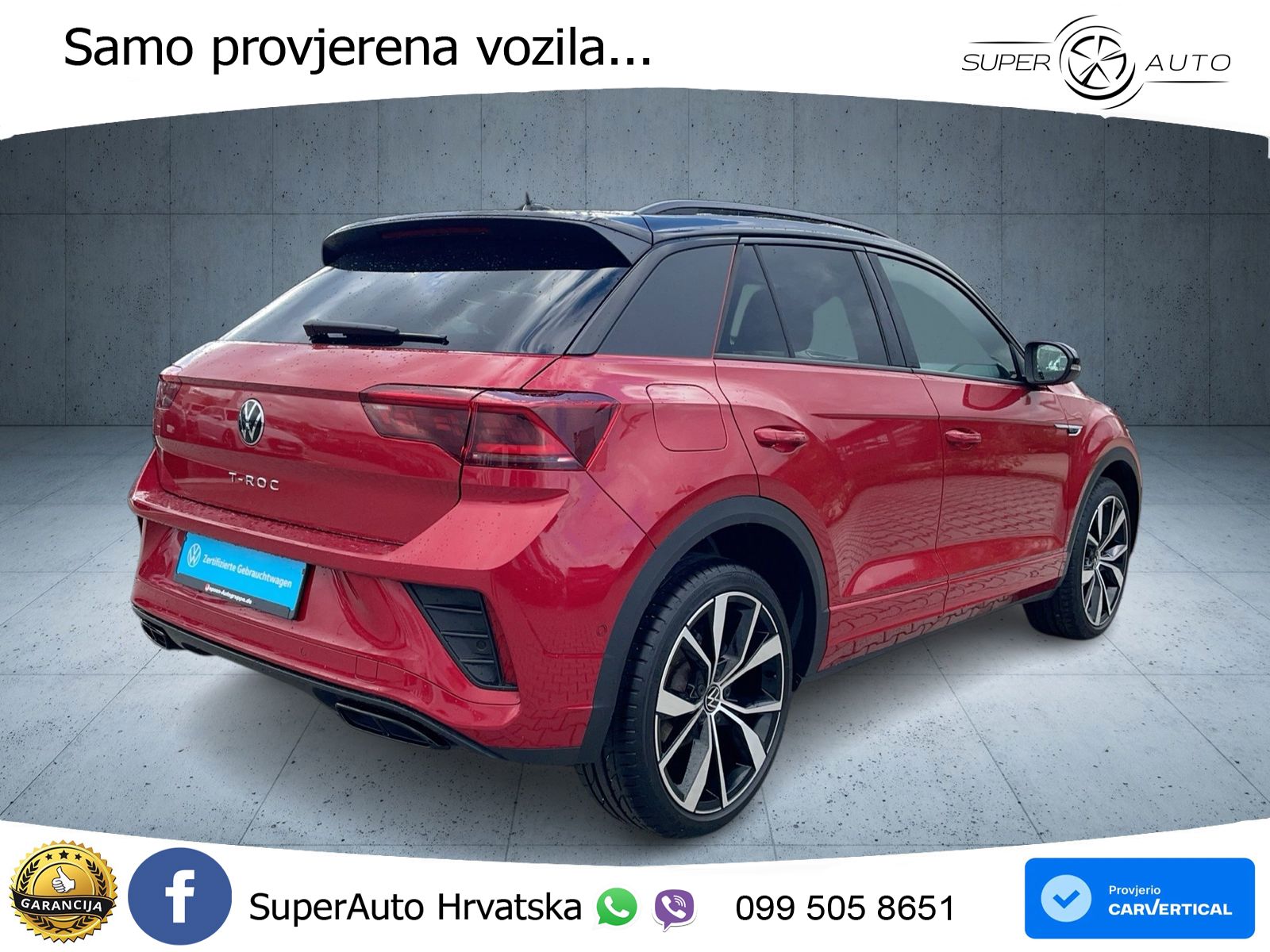 Volkswagen T-Roc I 1.5 TSI (150 KS) DSG LED+GR SJED+ACC