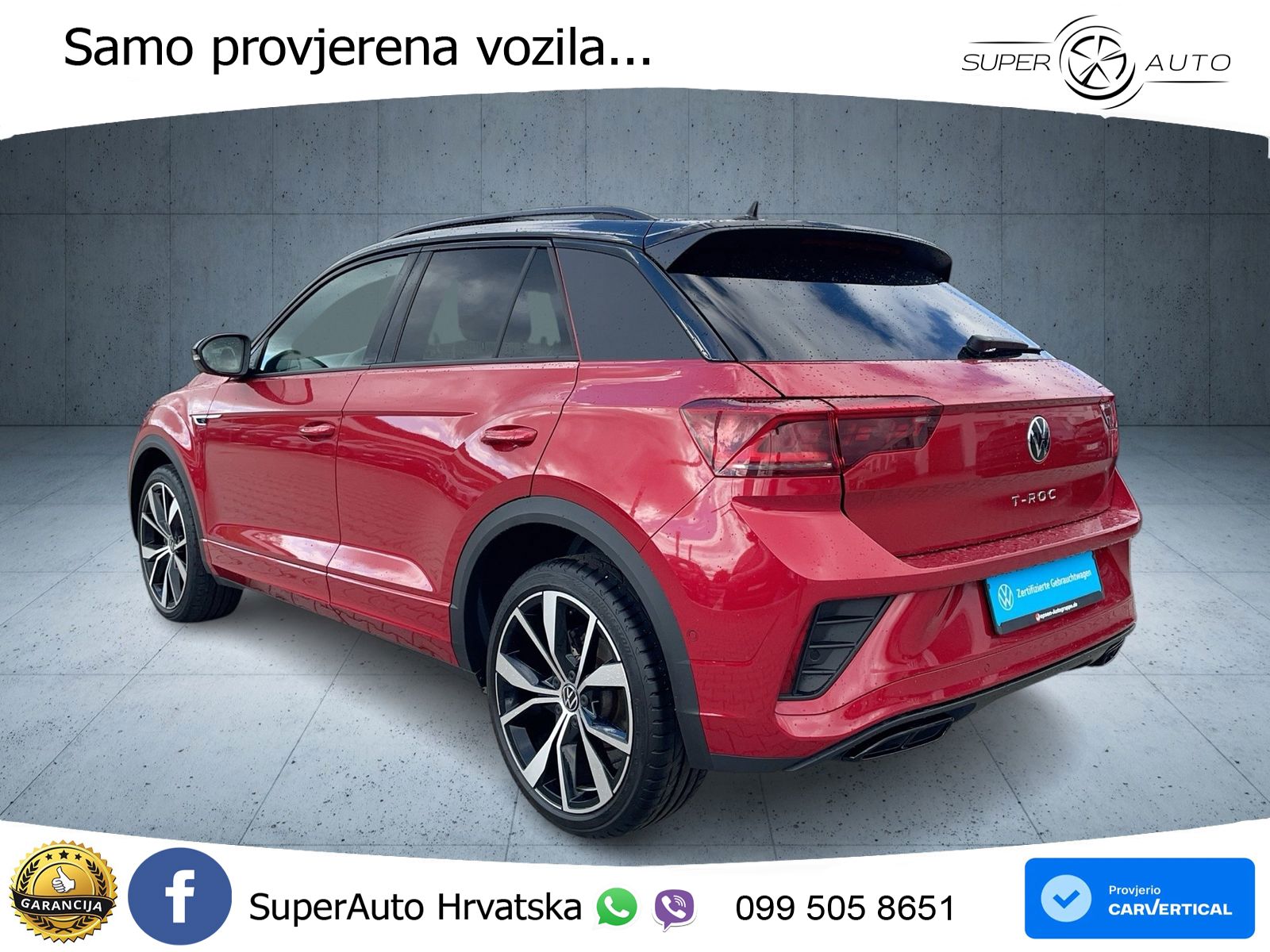 Volkswagen T-Roc I 1.5 TSI (150 KS) DSG LED+GR SJED+ACC