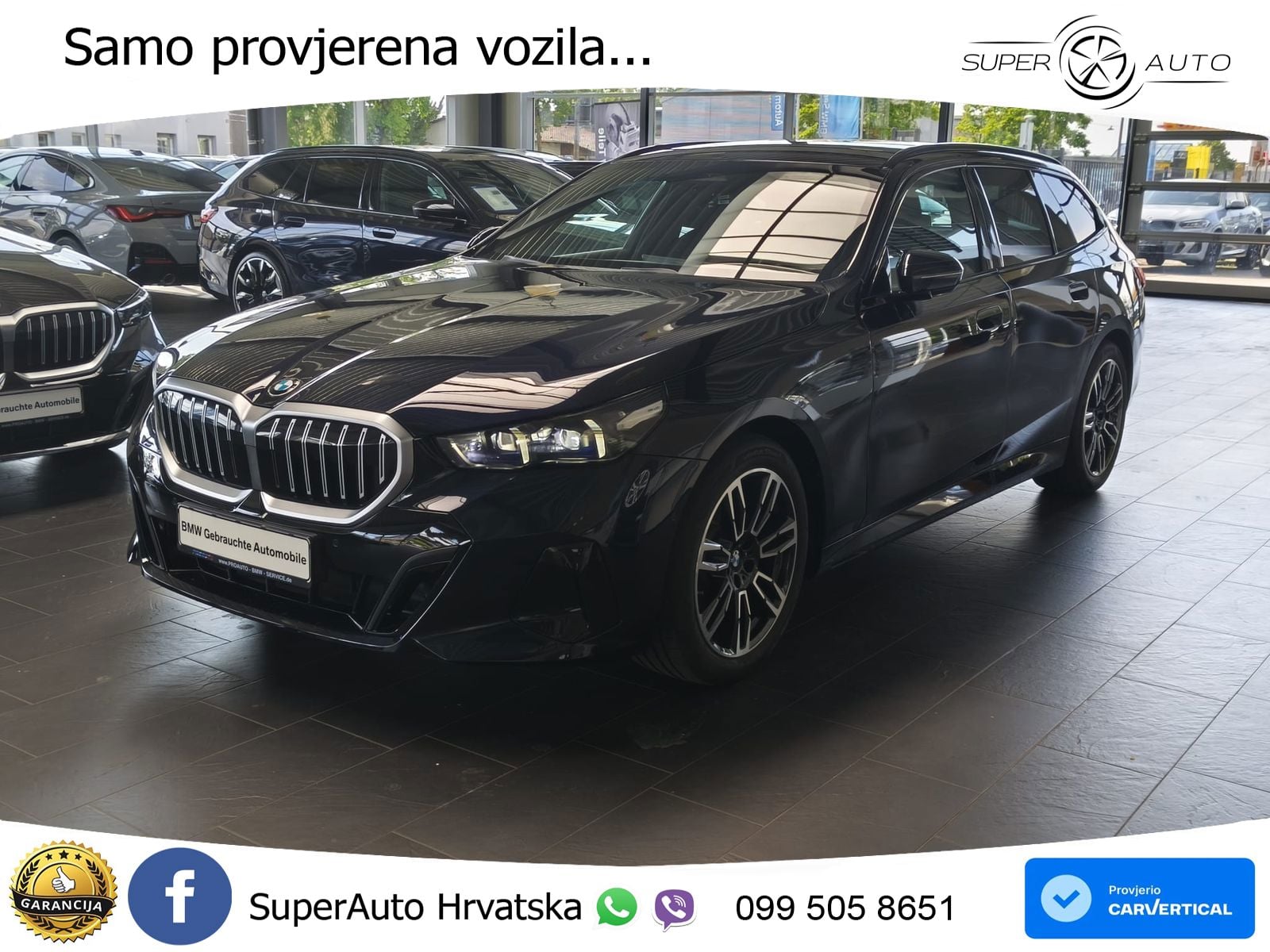 BMW 520i Touring (208 KS) Steptronic M Sport LED+GR SJED+ACC