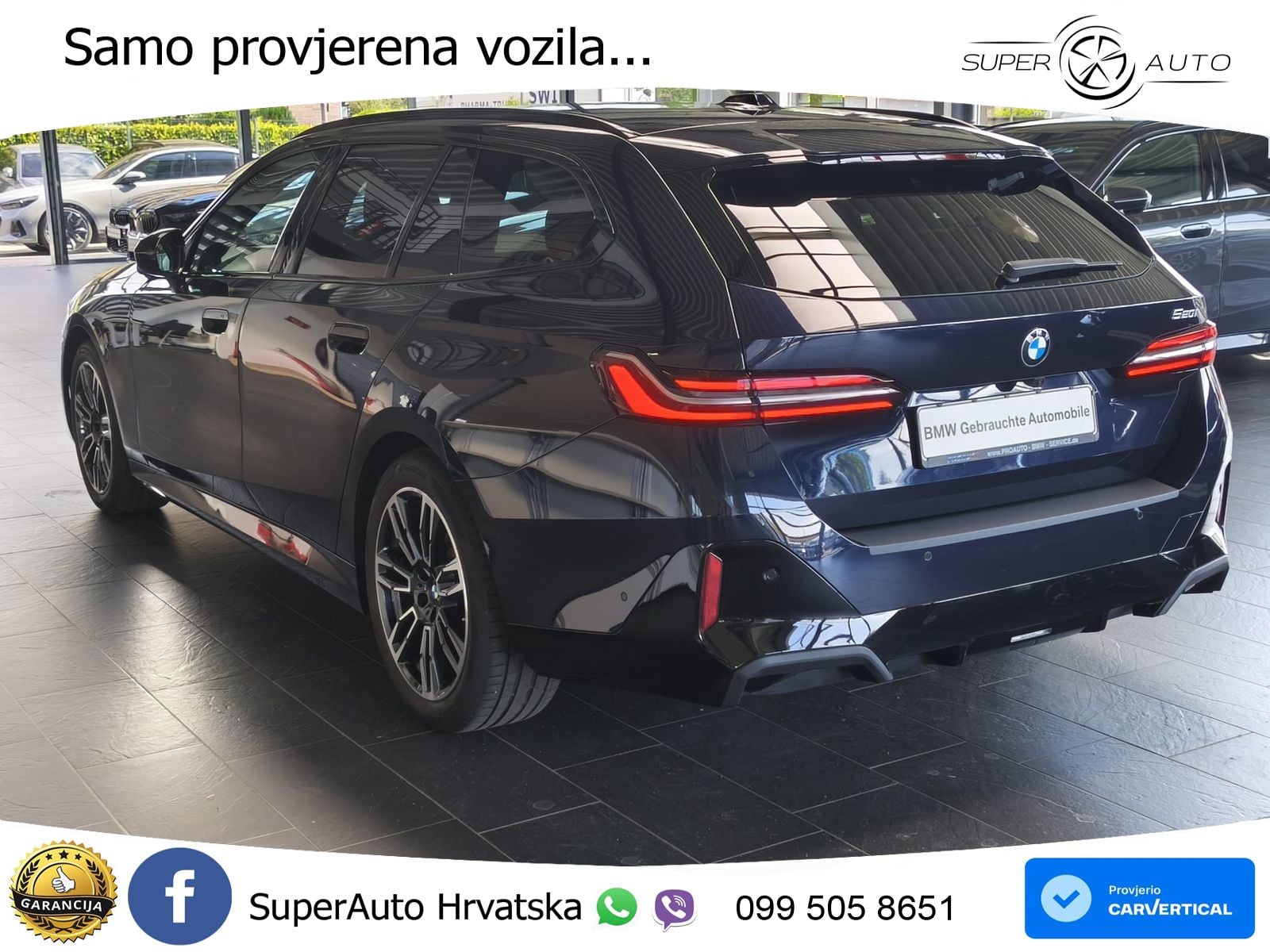 BMW 520i Touring (208 KS) Steptronic M Sport LED+GR SJED+ACC