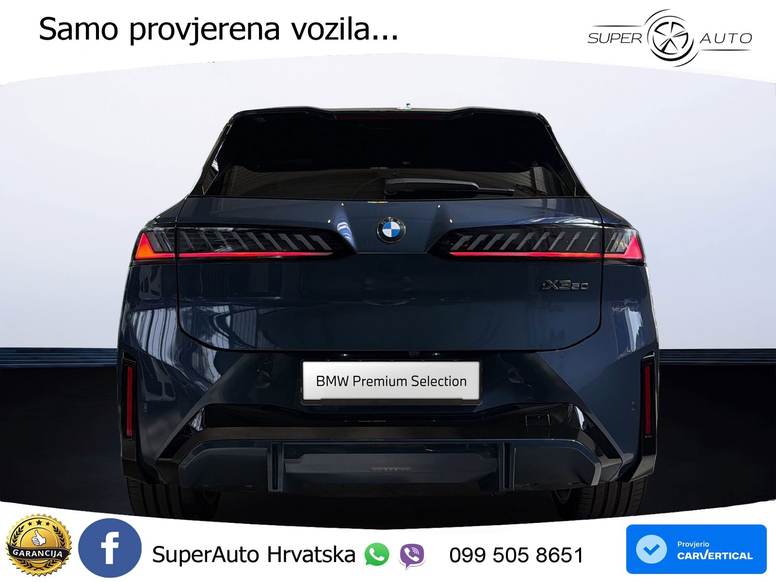 BMW iX3 50 108.7 kWh (469 KS) xDrive M Sport LED+GR SJED+ACC