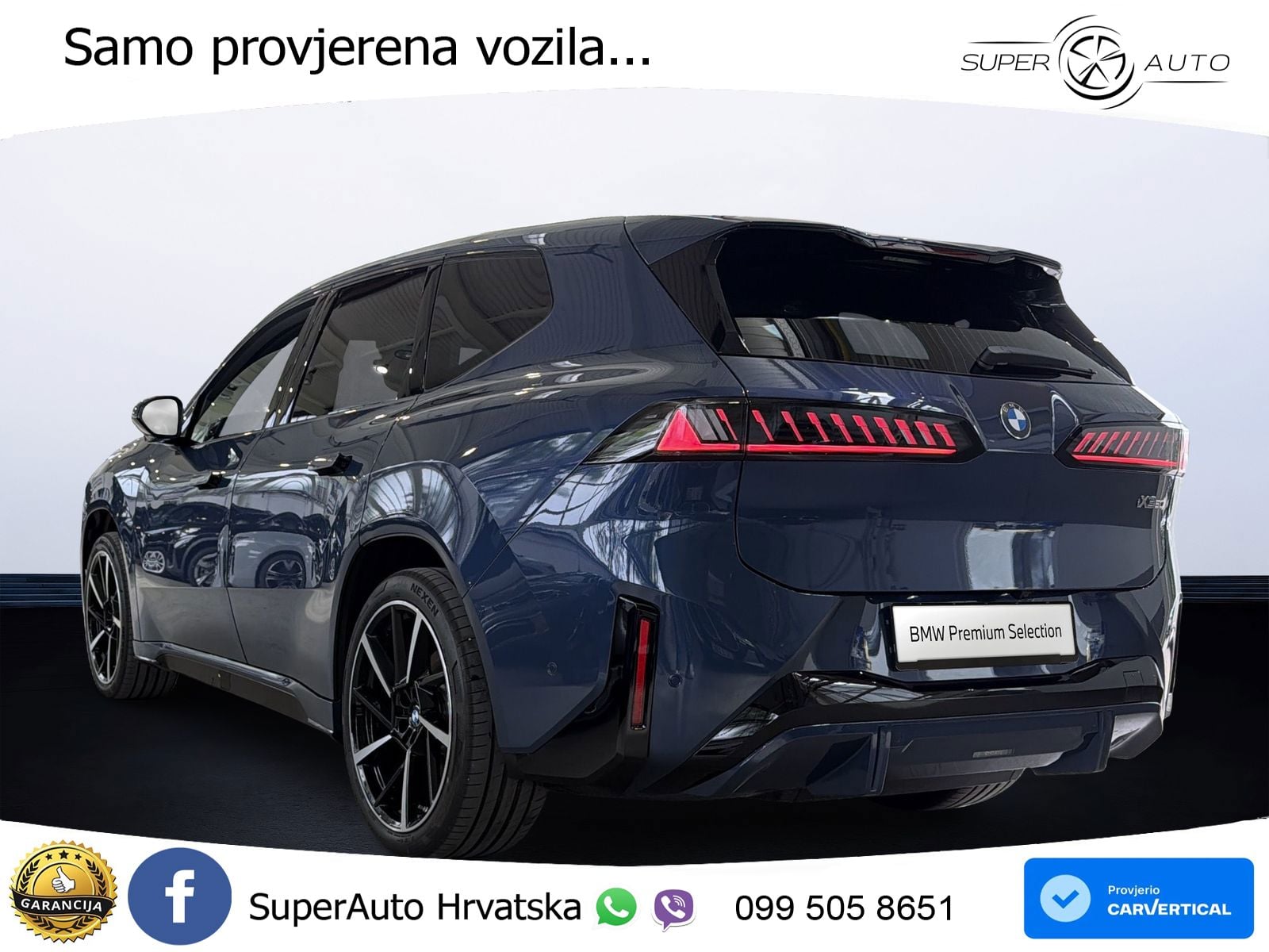 BMW iX3 50 108.7 kWh (469 KS) xDrive M Sport LED+GR SJED+ACC