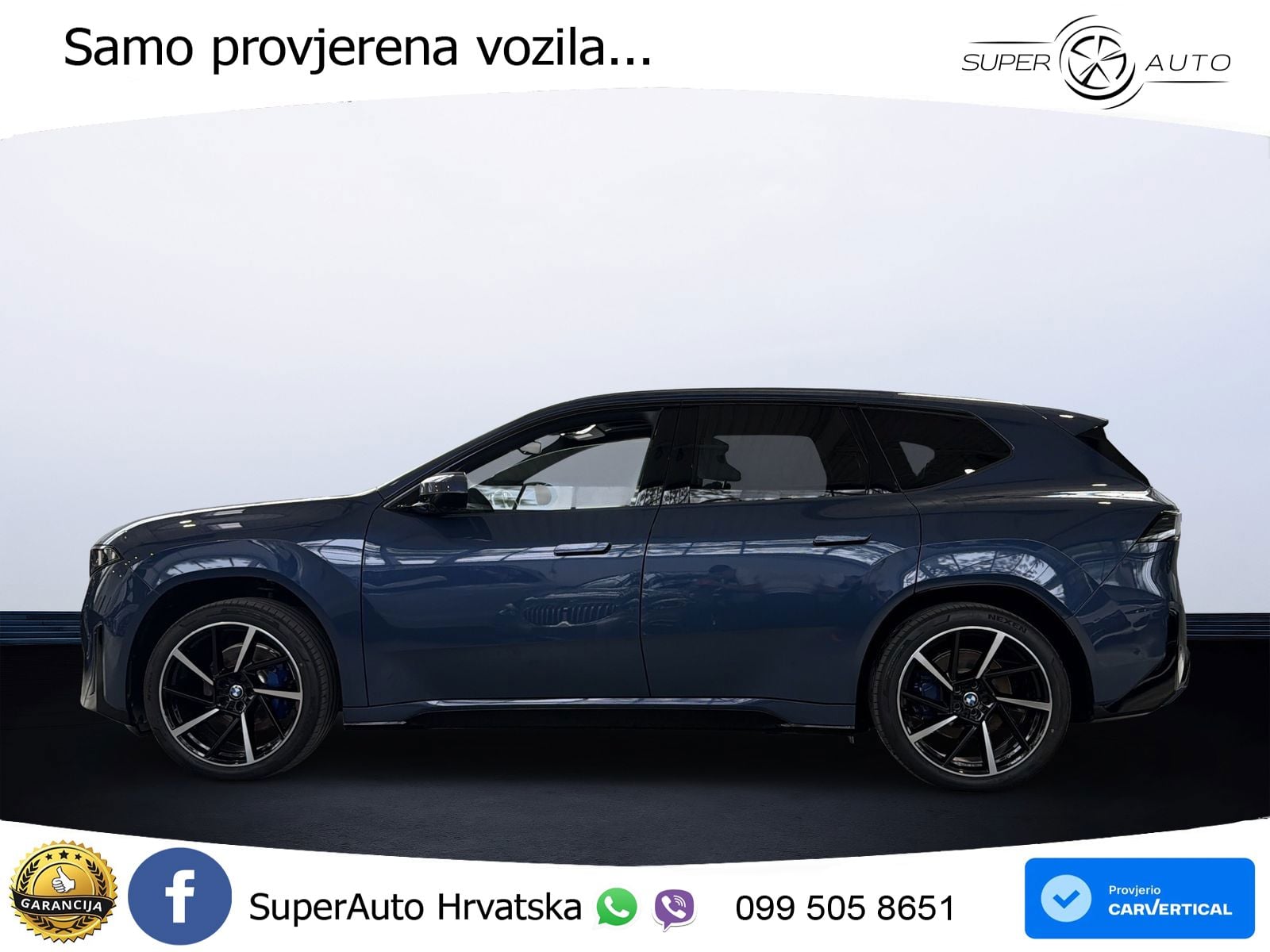 BMW iX3 50 108.7 kWh (469 KS) xDrive M Sport LED+GR SJED+ACC