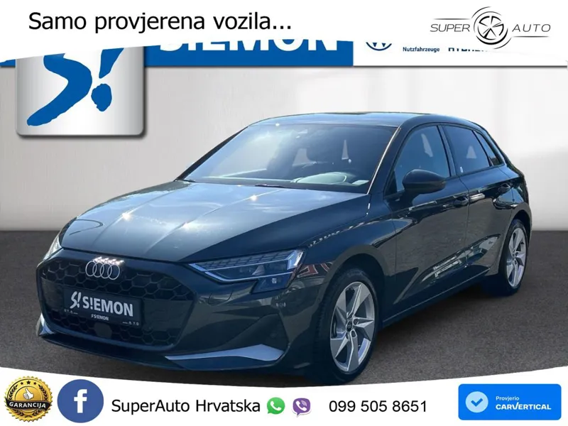 Audi A3 30 TFSI (116 KS)  S tronic advanced LED+GR SJED+ACC