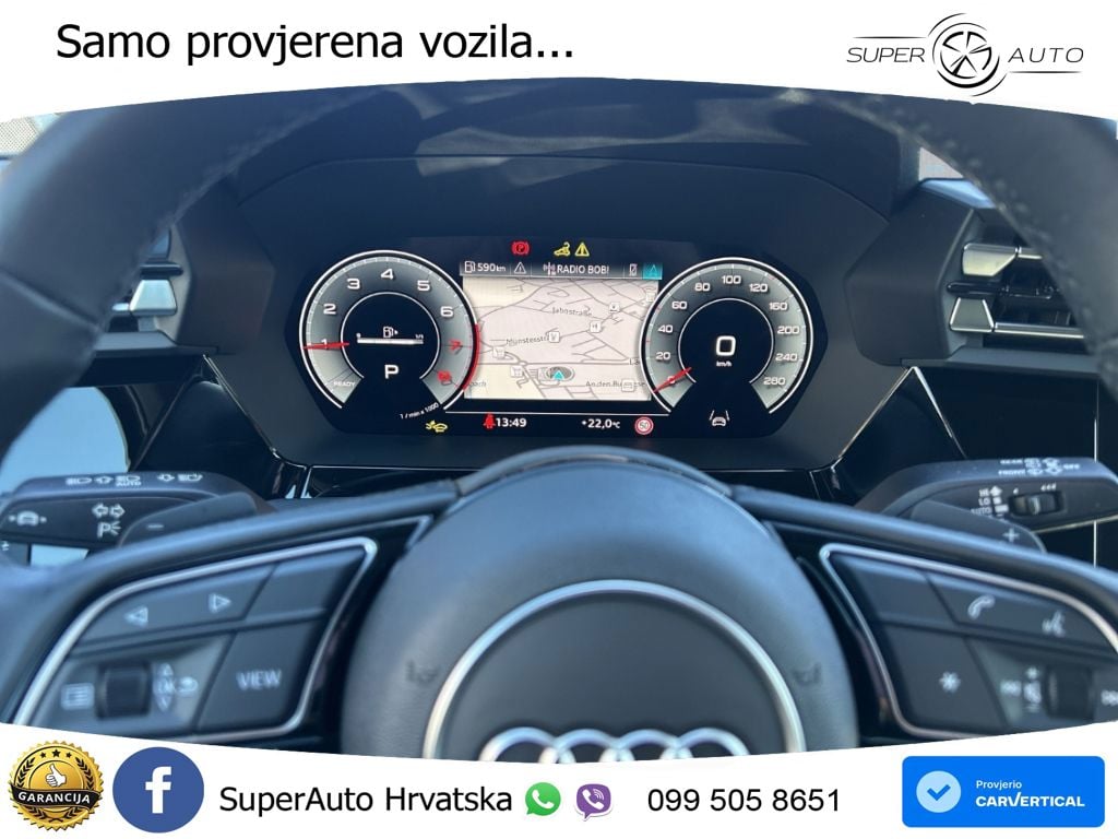 Audi A3 30 TFSI (116 KS)  S tronic advanced LED+GR SJED+ACC