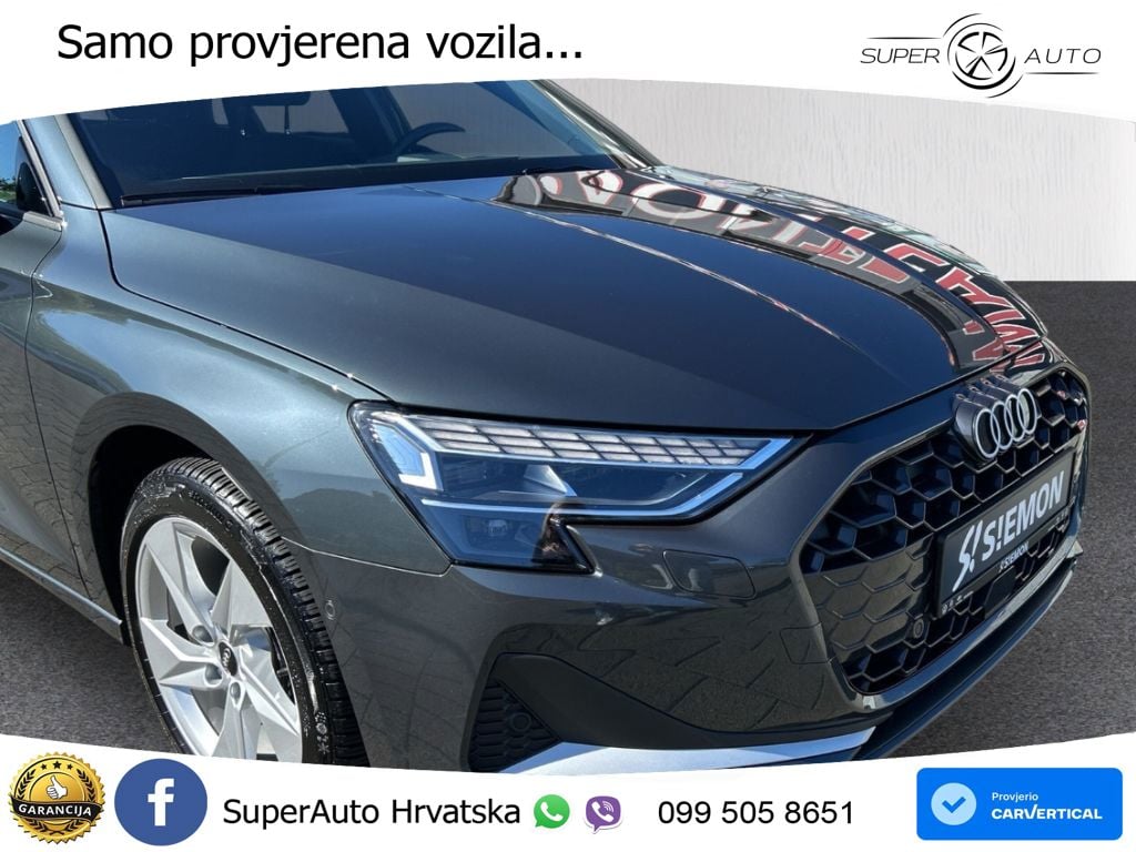 Audi A3 30 TFSI (116 KS)  S tronic advanced LED+GR SJED+ACC