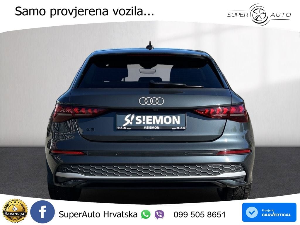 Audi A3 30 TFSI (116 KS)  S tronic advanced LED+GR SJED+ACC