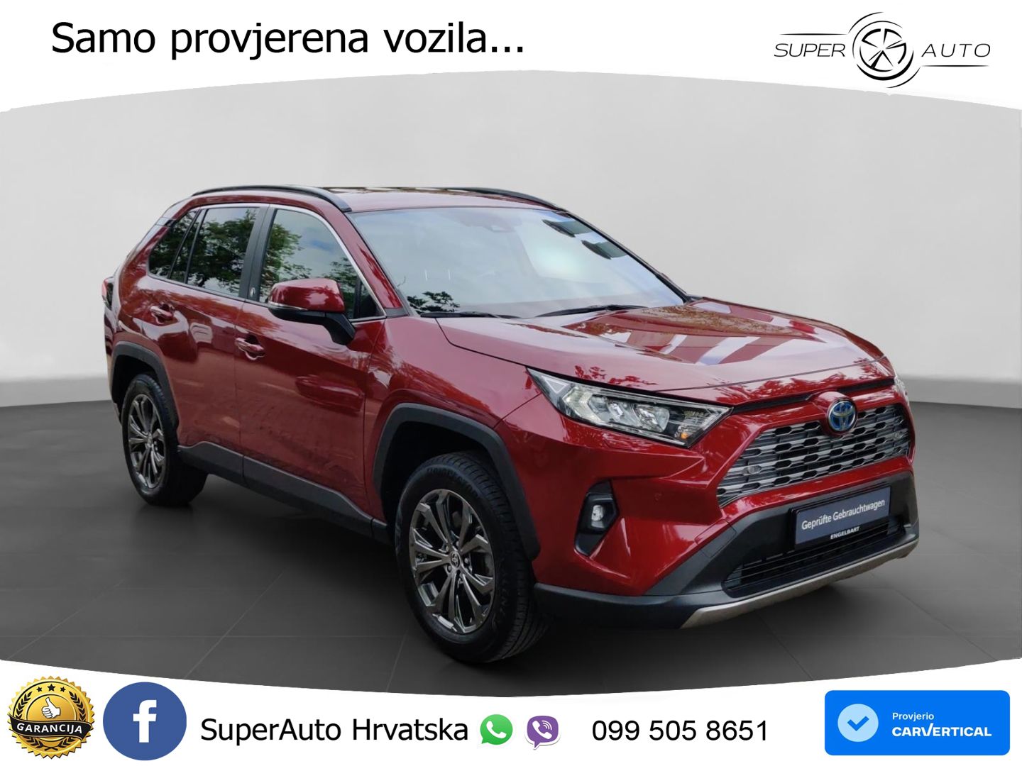 Toyota RAV4 2.5 (218 KS) Hybrid eCVT Team Deutschland LED+GR SJED+ACC