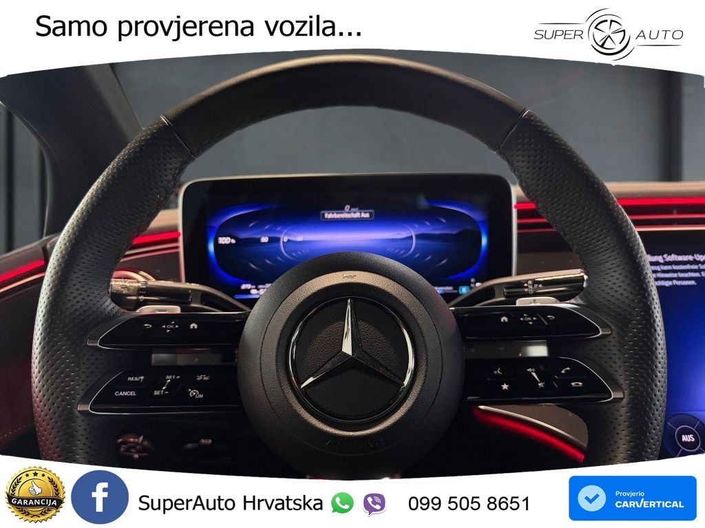 Mercedes EQE 350 98 kWh (292 KS) 4MATIC AMG ACC+HEAD+GR SJED+360+PANO